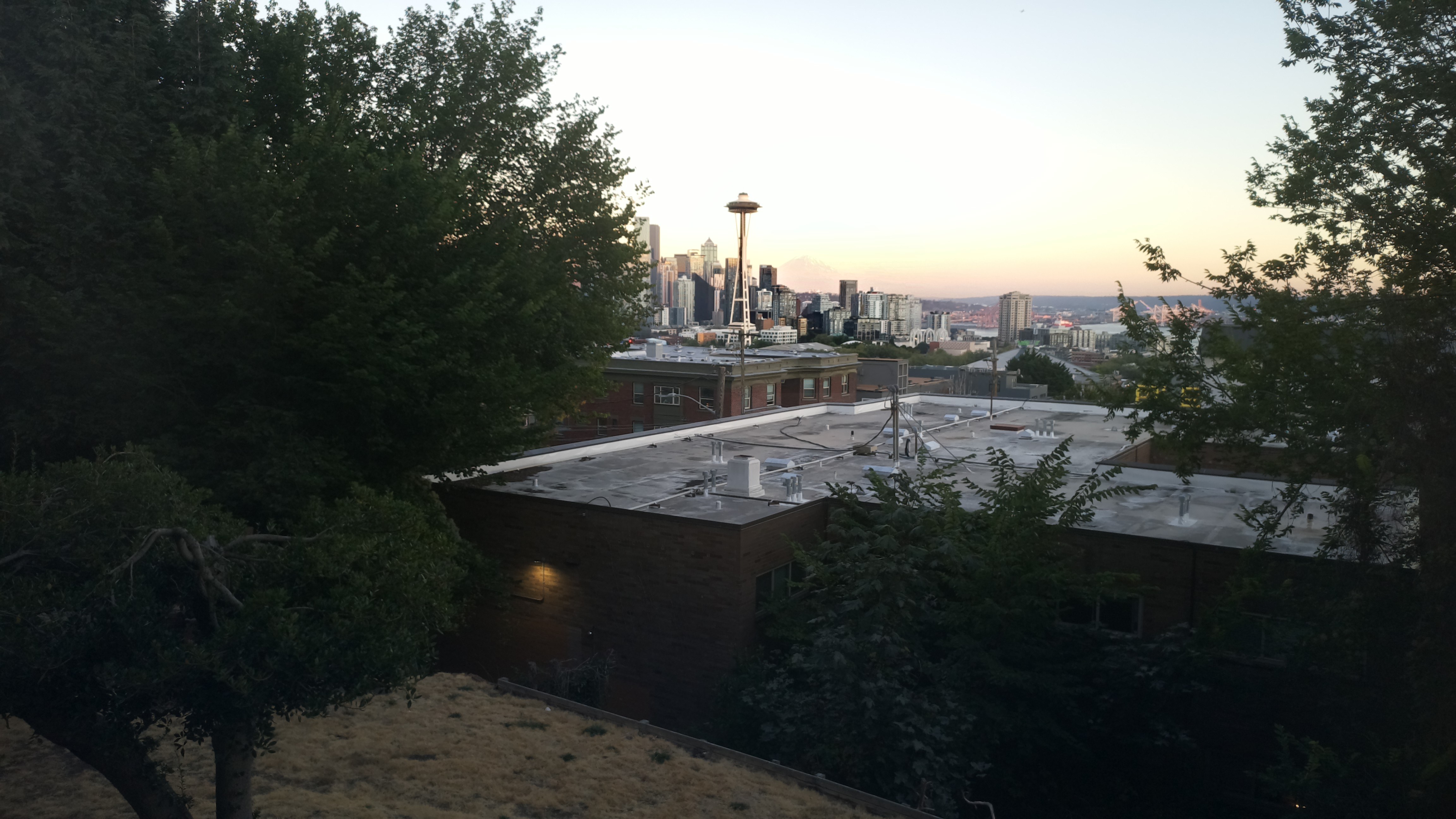 Mt. Rainier from Seattle — Thursday, August 20