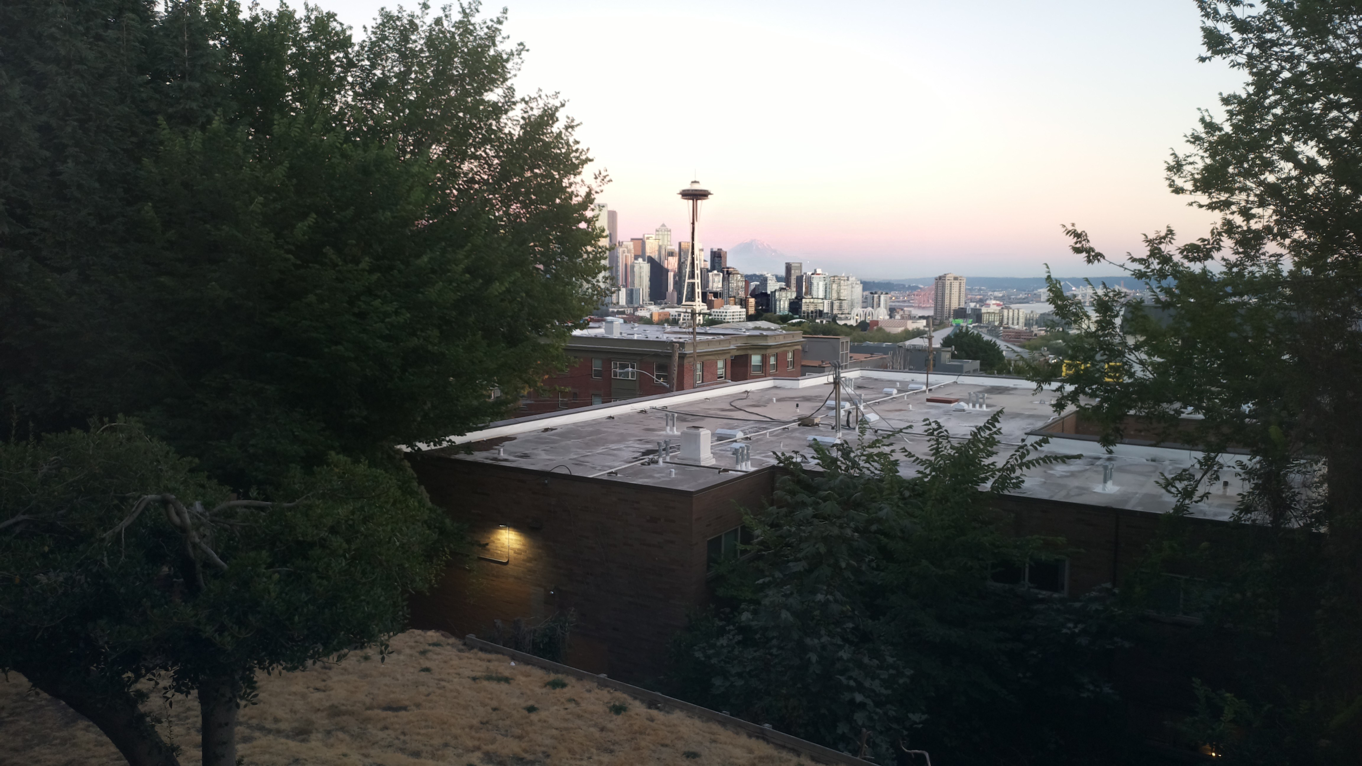 Mt. Rainier from Seattle — Thursday, August 20