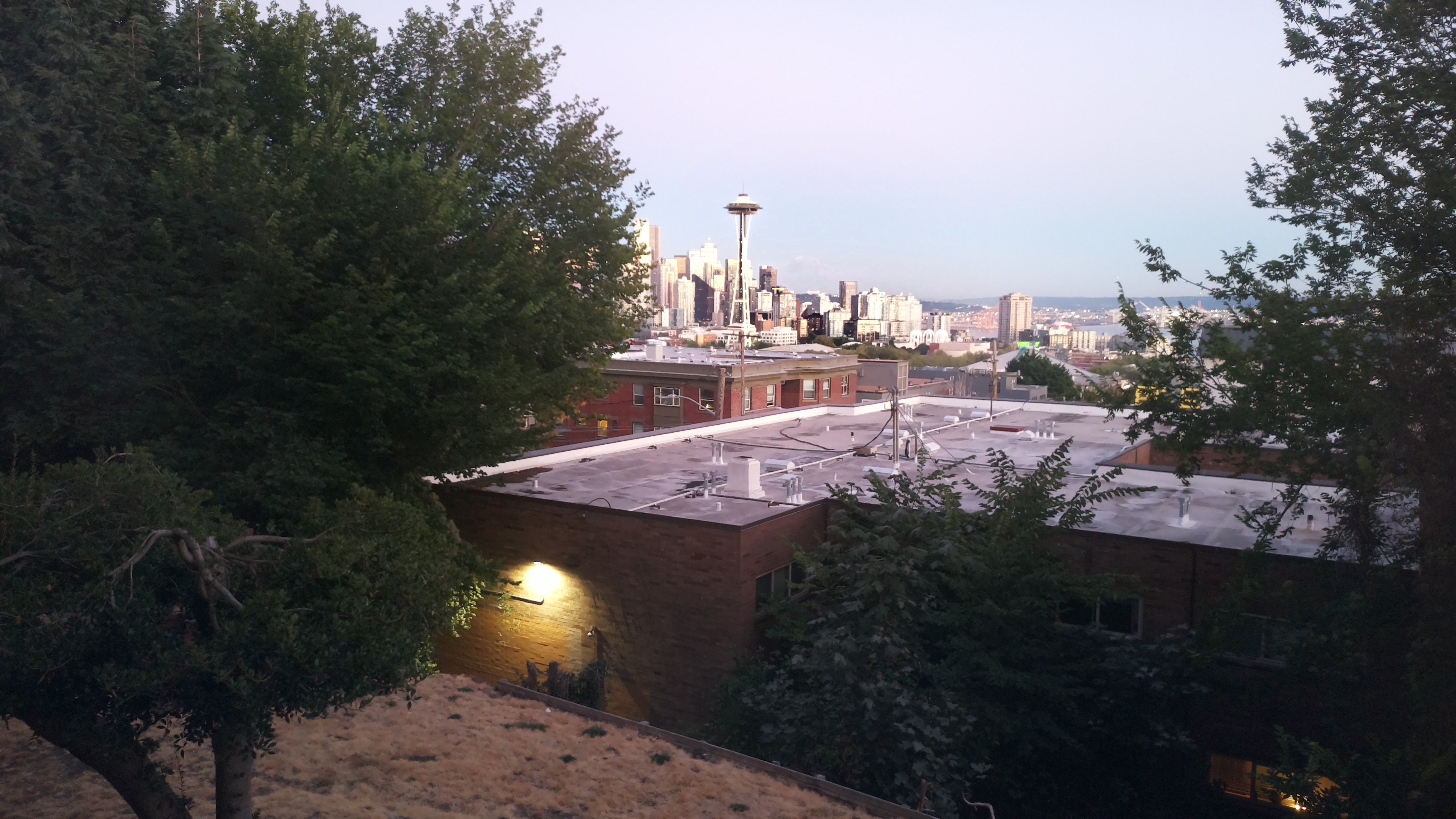 Mt. Rainier from Seattle — Thursday, August 20