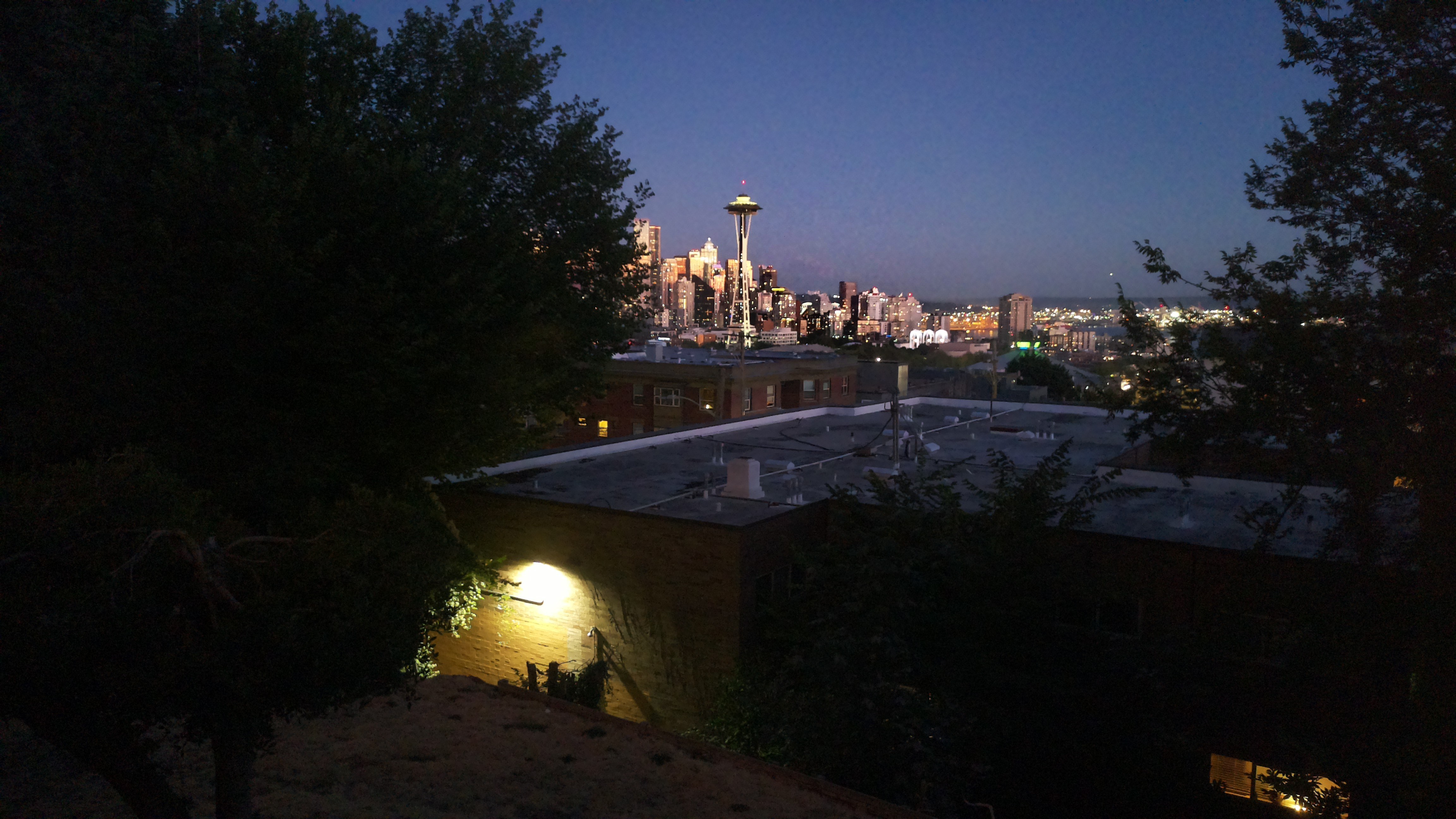 Mt. Rainier from Seattle — Thursday, August 20