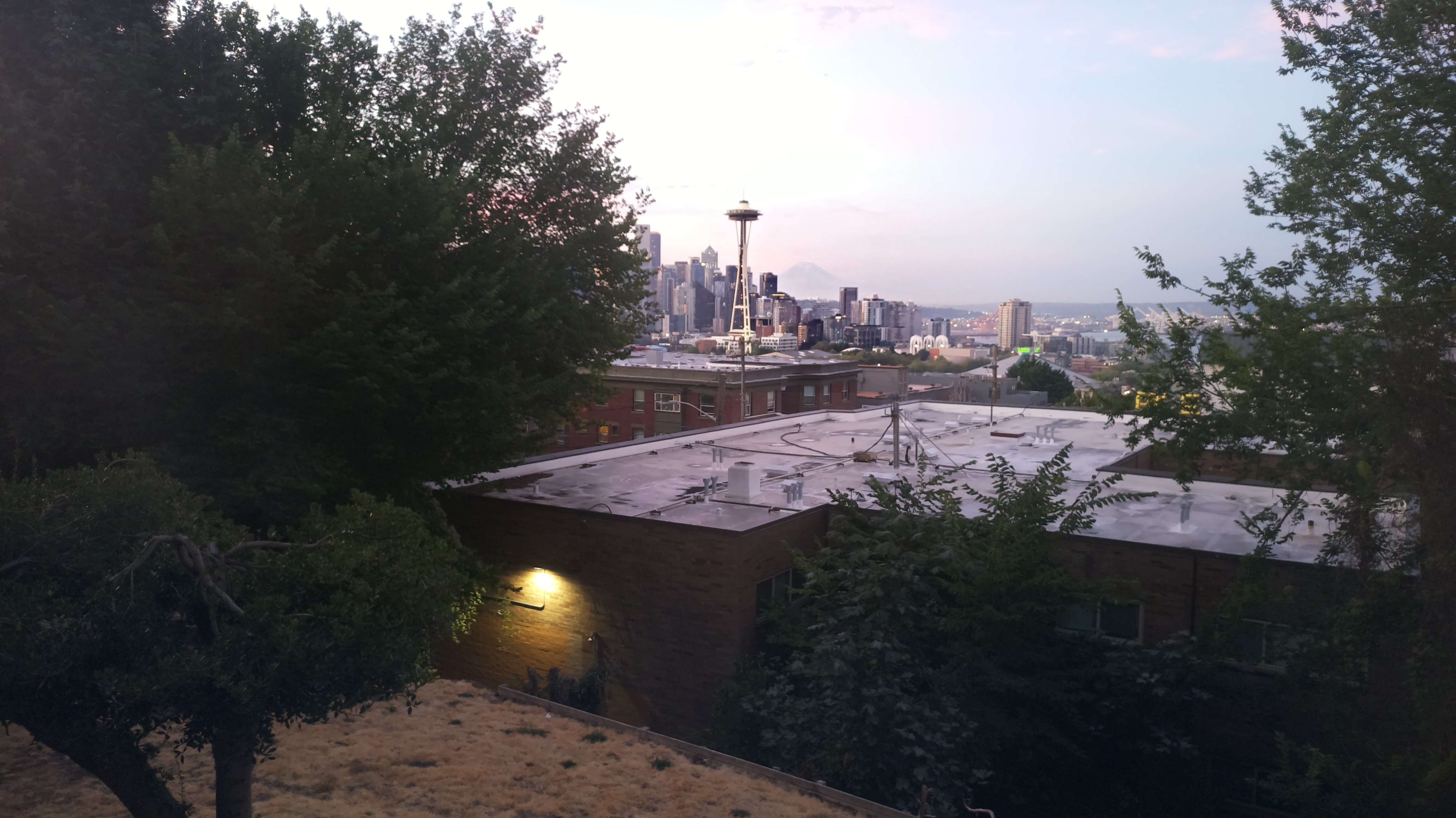 Mt. Rainier from Seattle — Friday, August 21