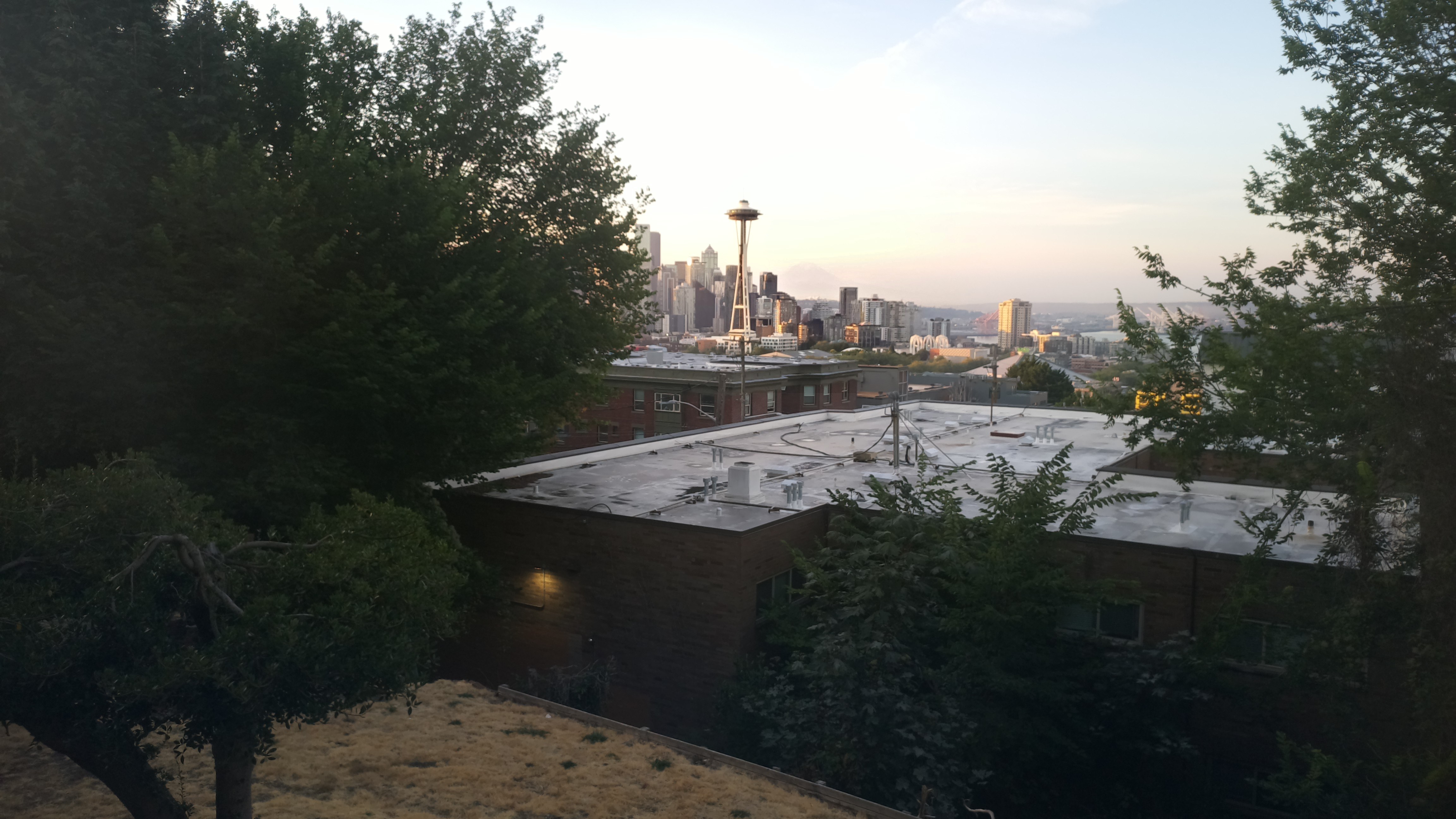 Mt. Rainier from Seattle — Friday, August 21