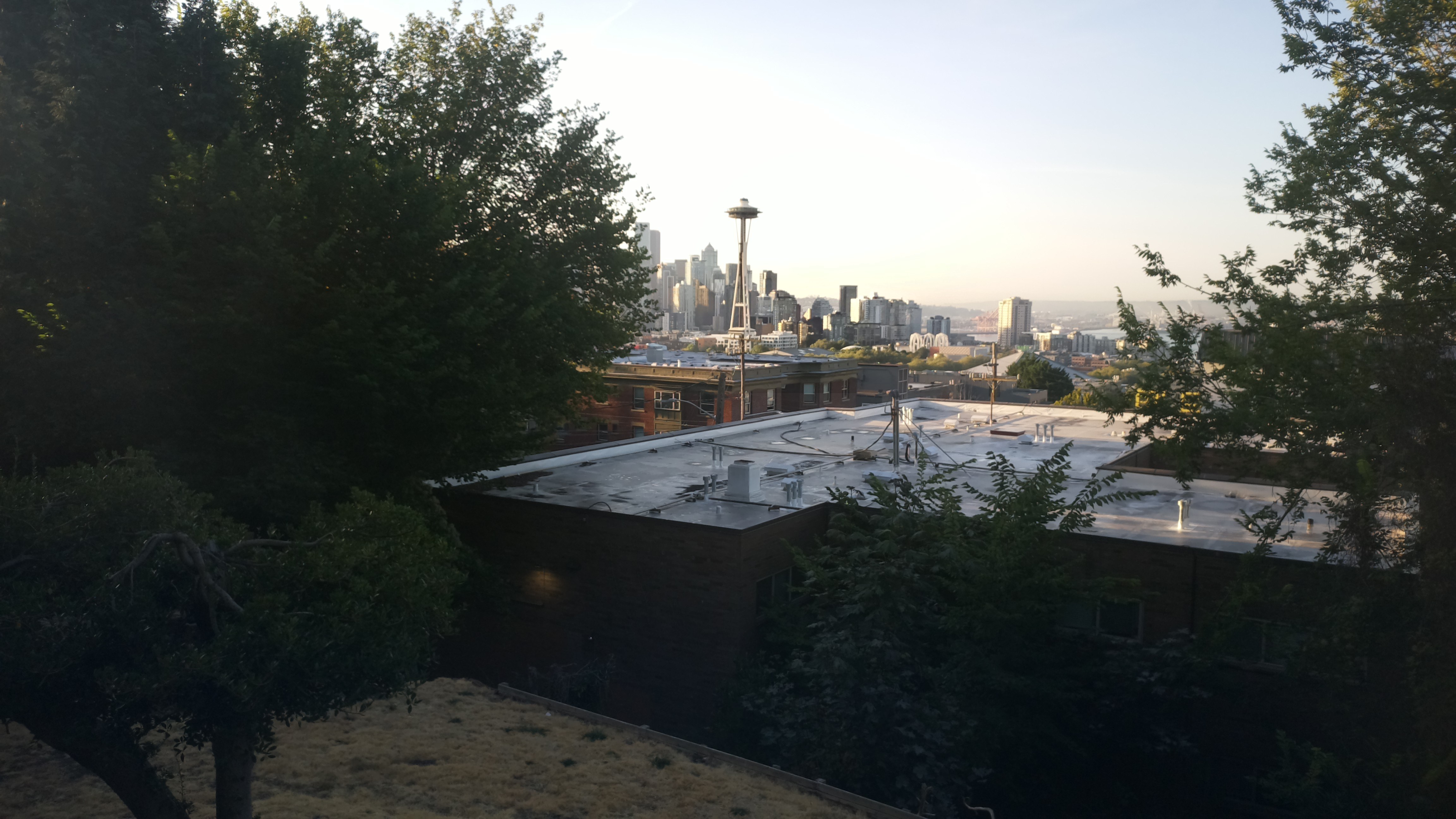 Mt. Rainier from Seattle — Friday, August 21