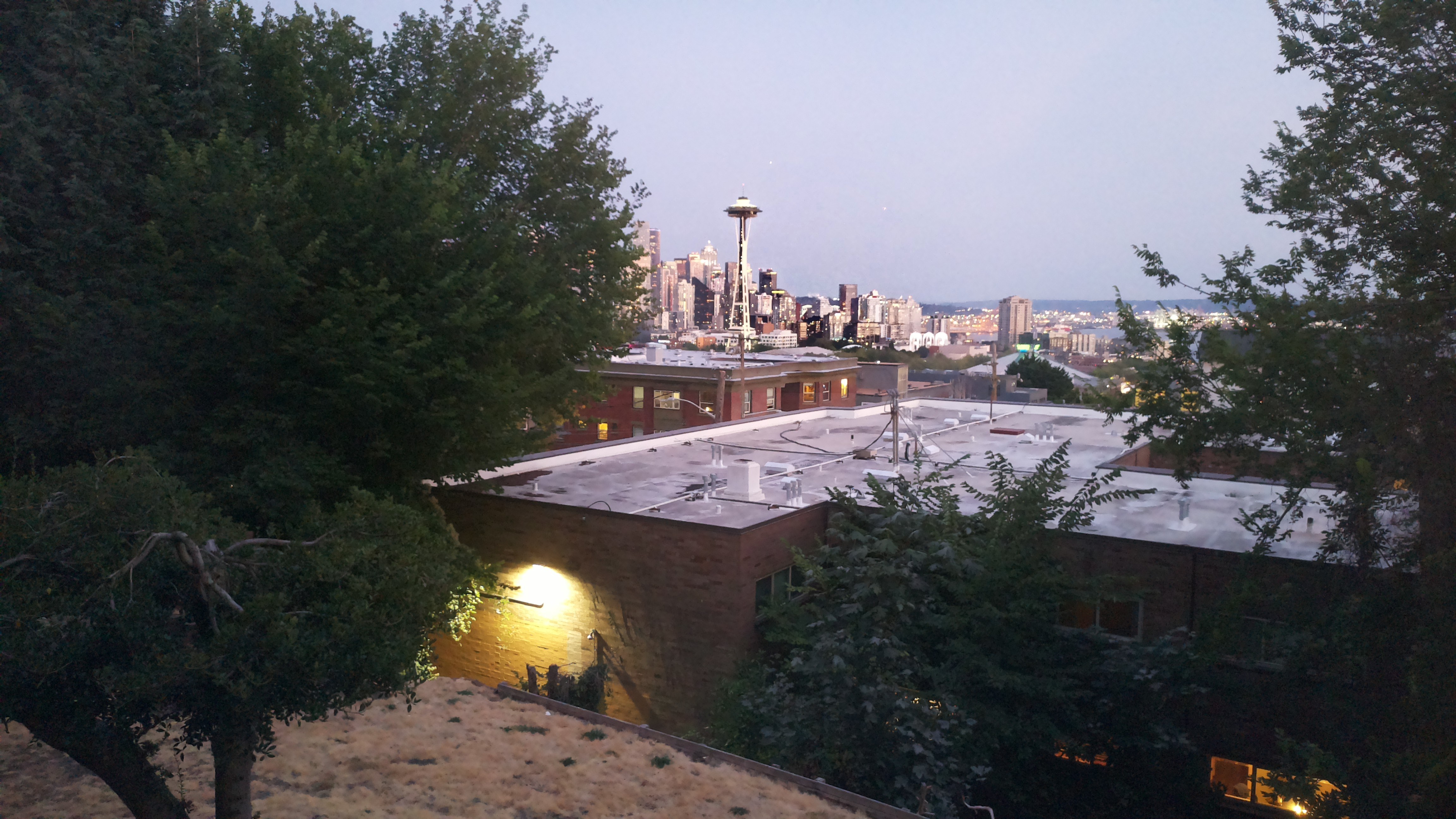 Mt. Rainier from Seattle — Friday, August 21