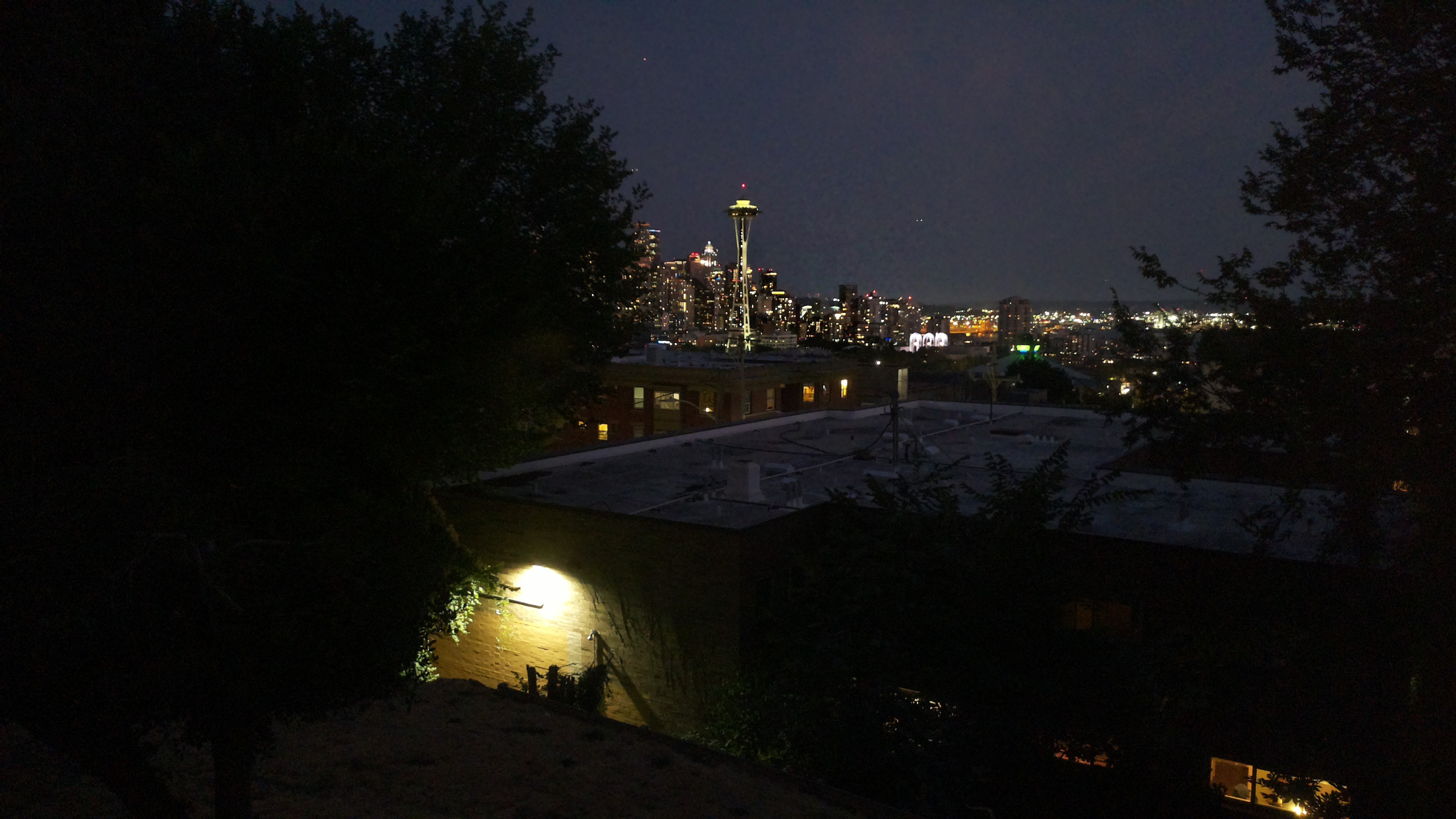 Mt. Rainier from Seattle — Friday, August 21