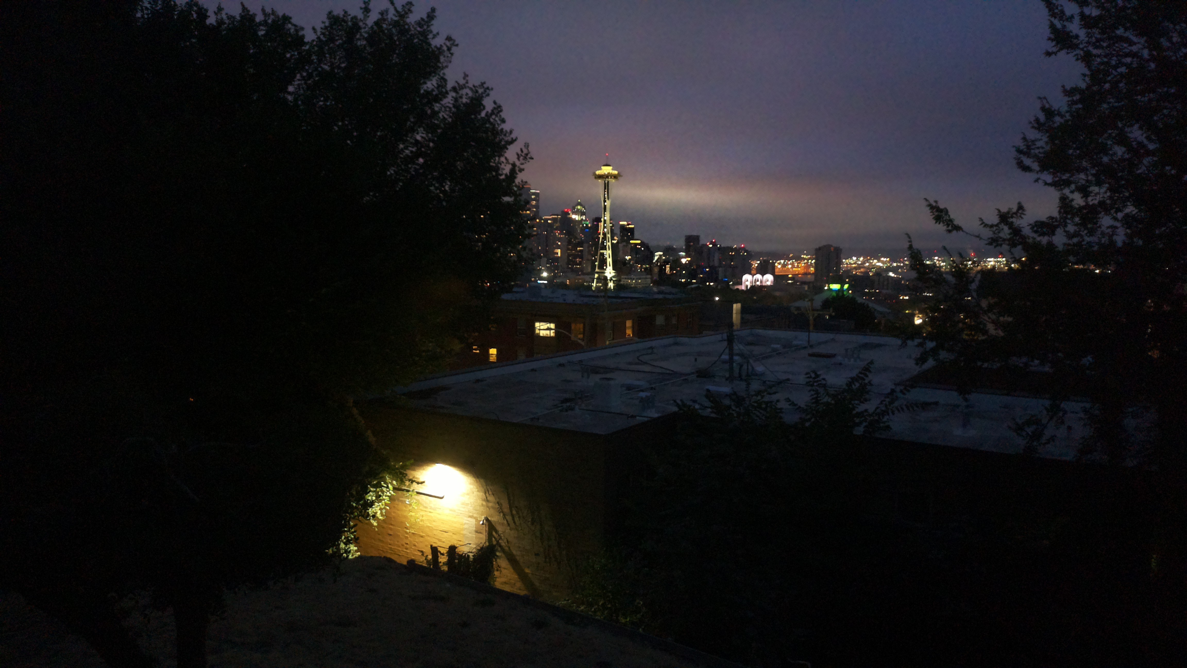 Mt. Rainier from Seattle — Saturday, August 22