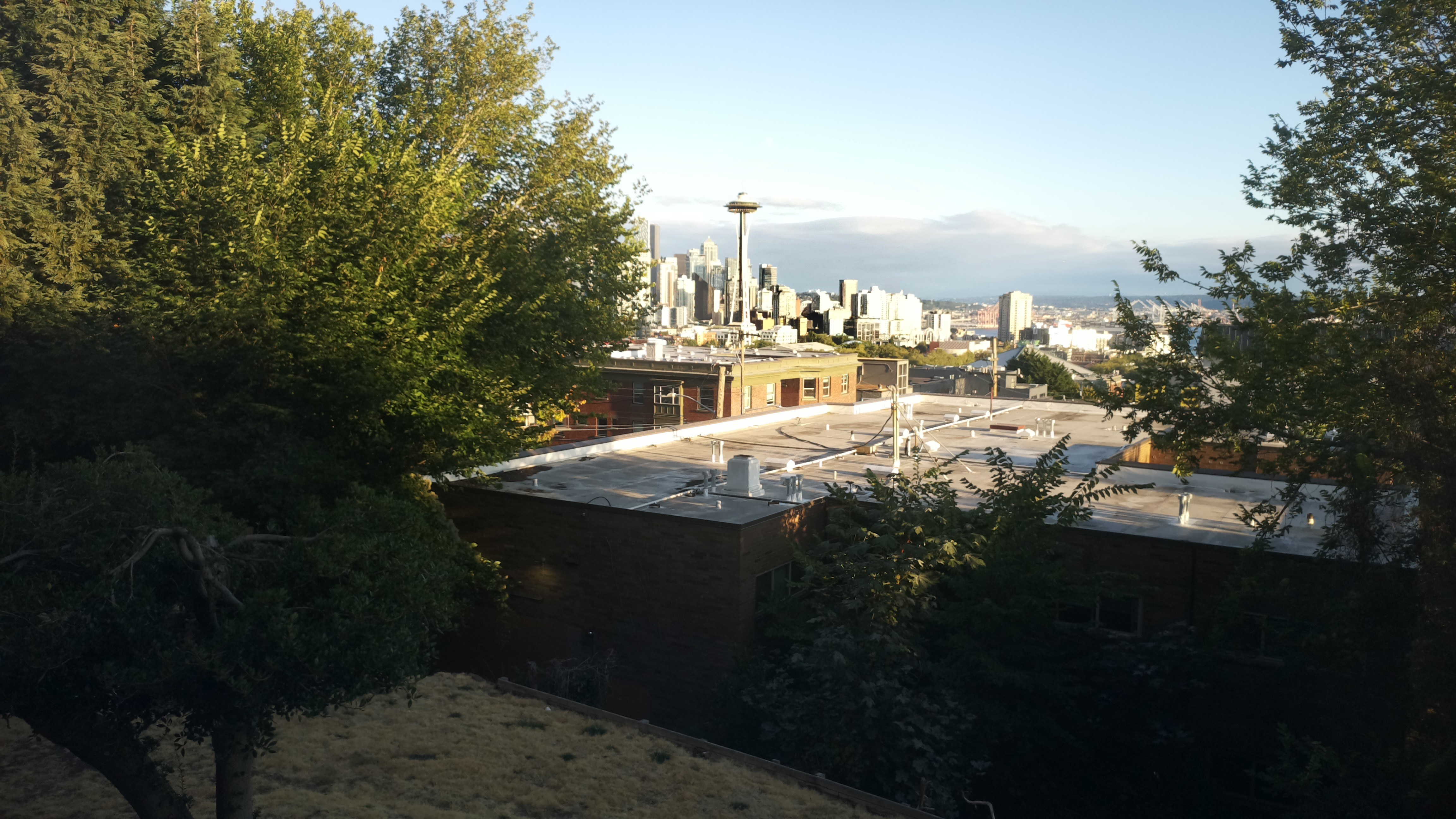 Mt. Rainier from Seattle — Saturday, August 22