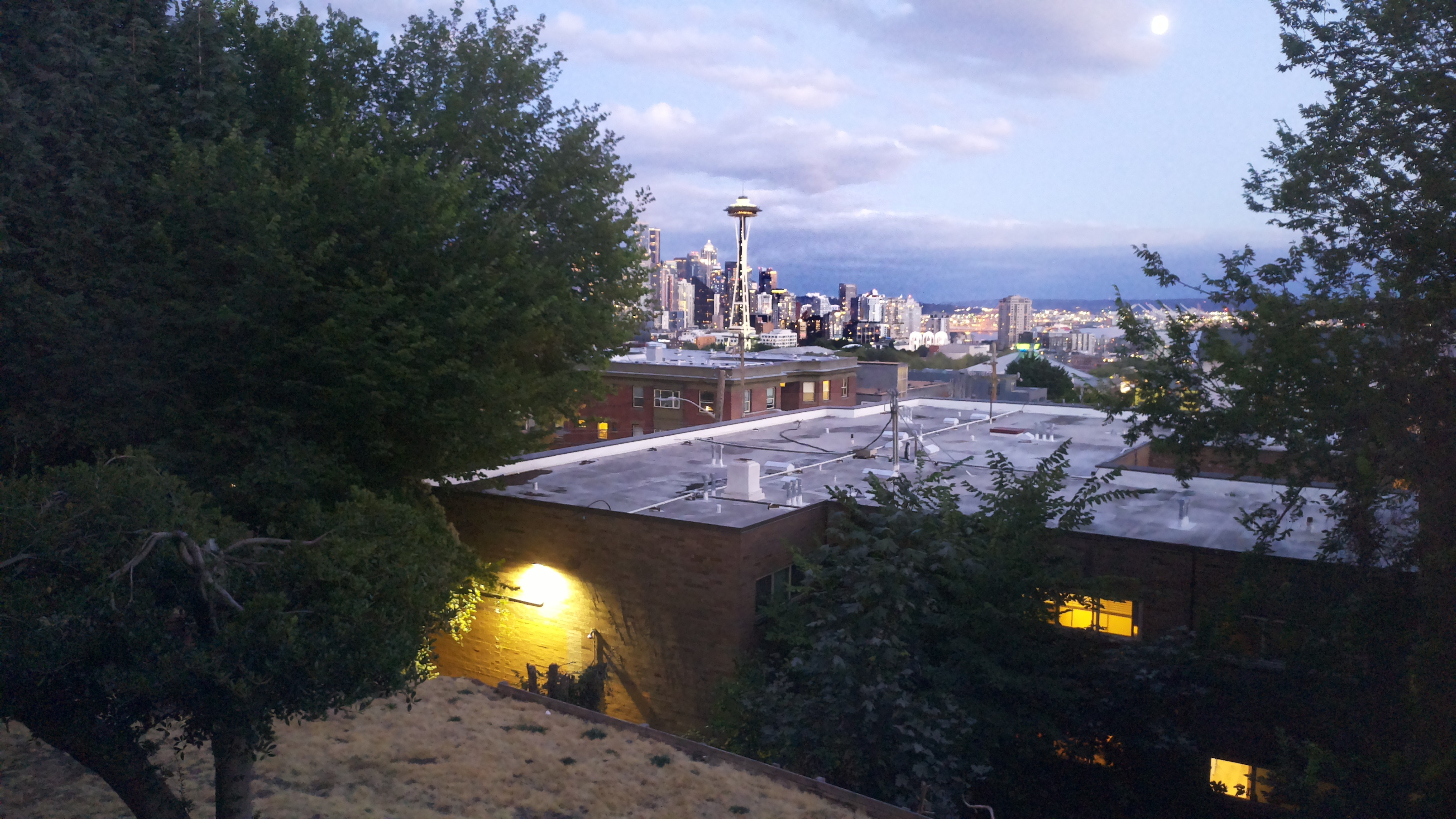 Mt. Rainier from Seattle — Saturday, August 22