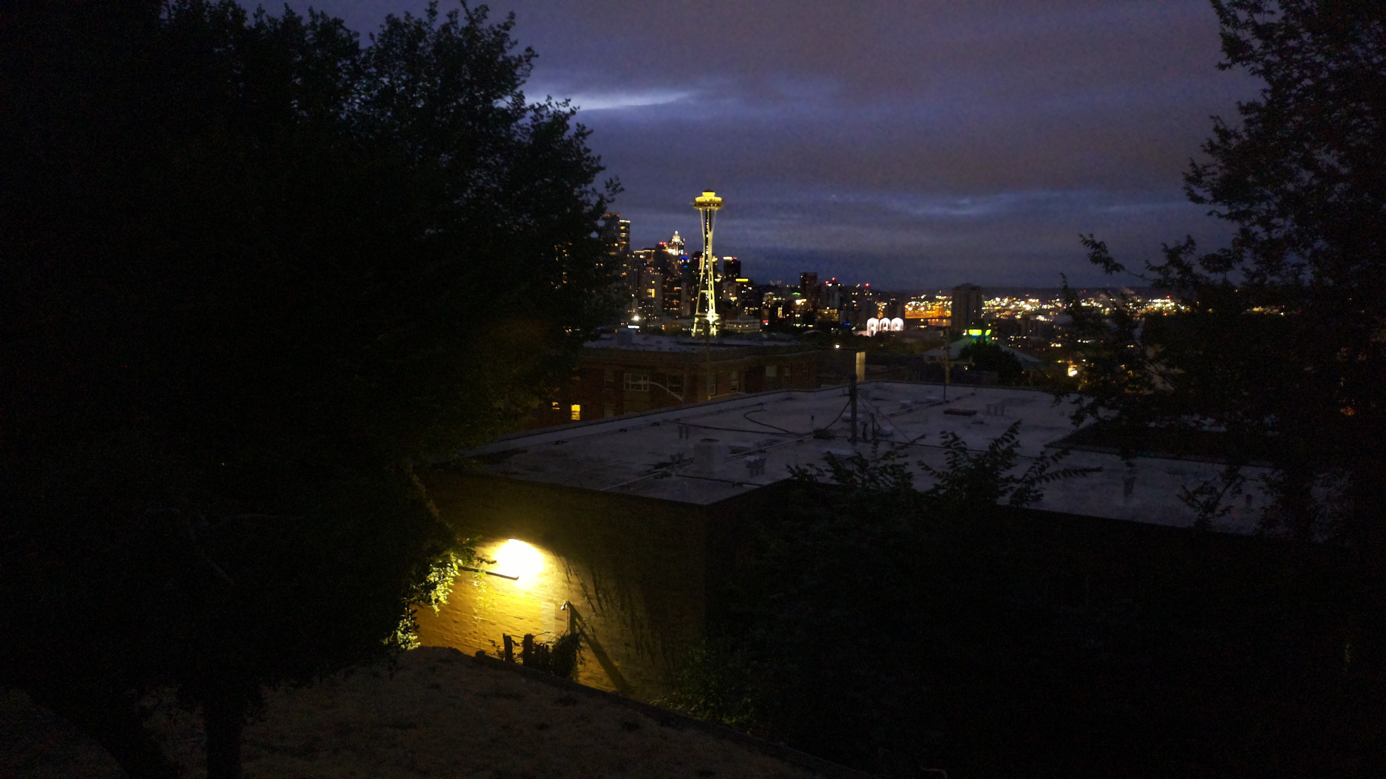 Mt. Rainier from Seattle — Sunday, August 23