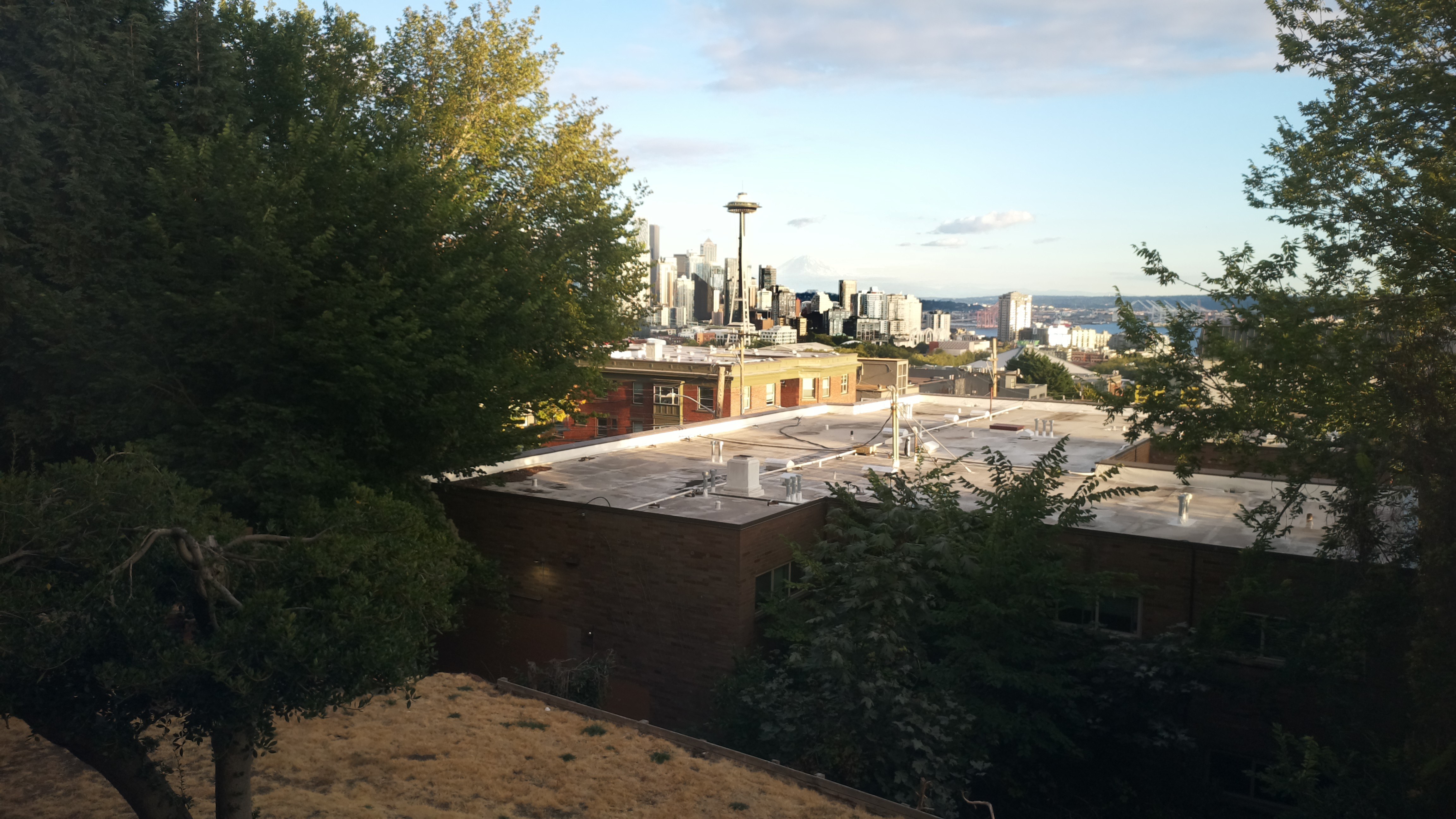 Mt. Rainier from Seattle — Sunday, August 23