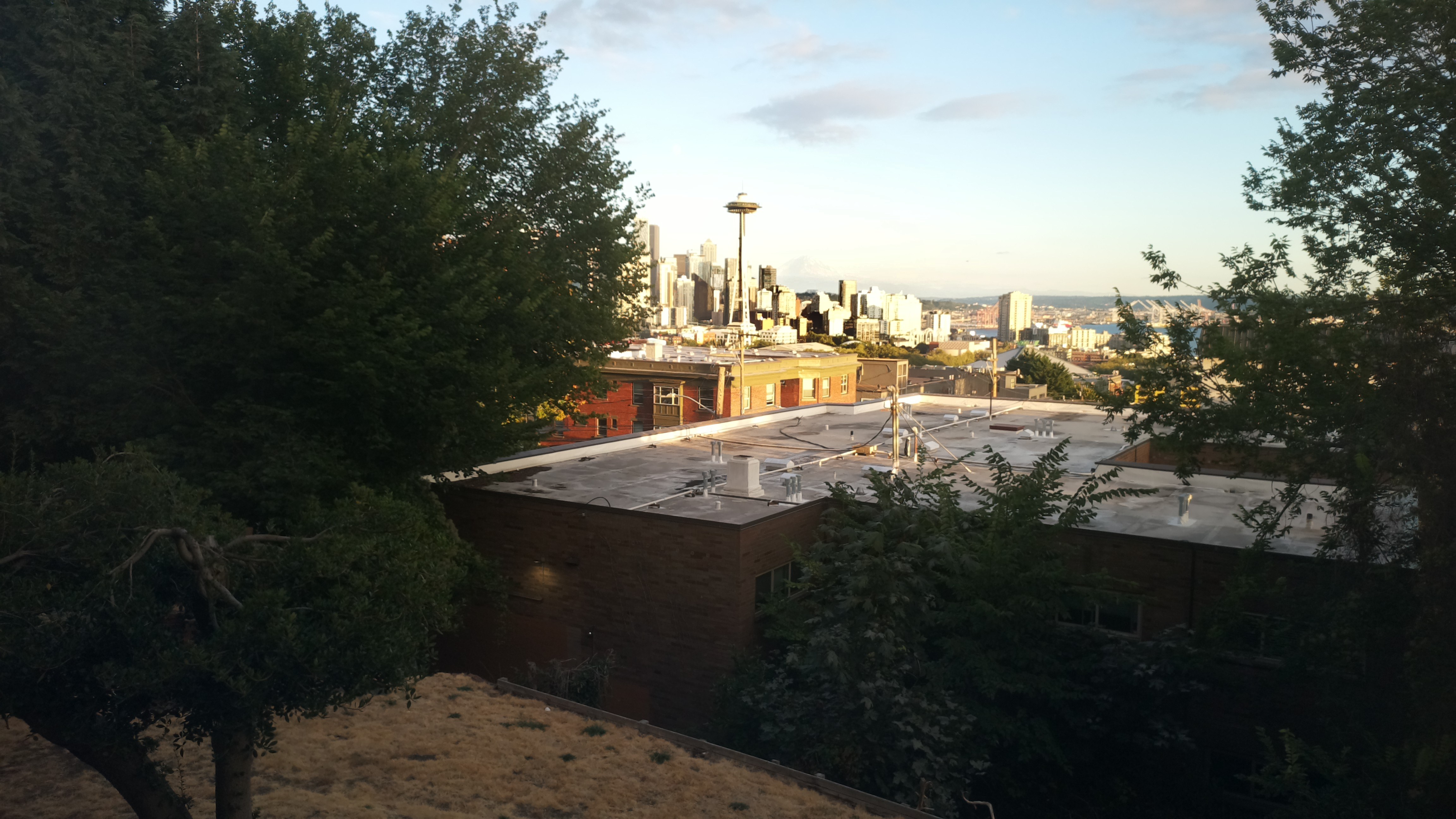 Mt. Rainier from Seattle — Sunday, August 23
