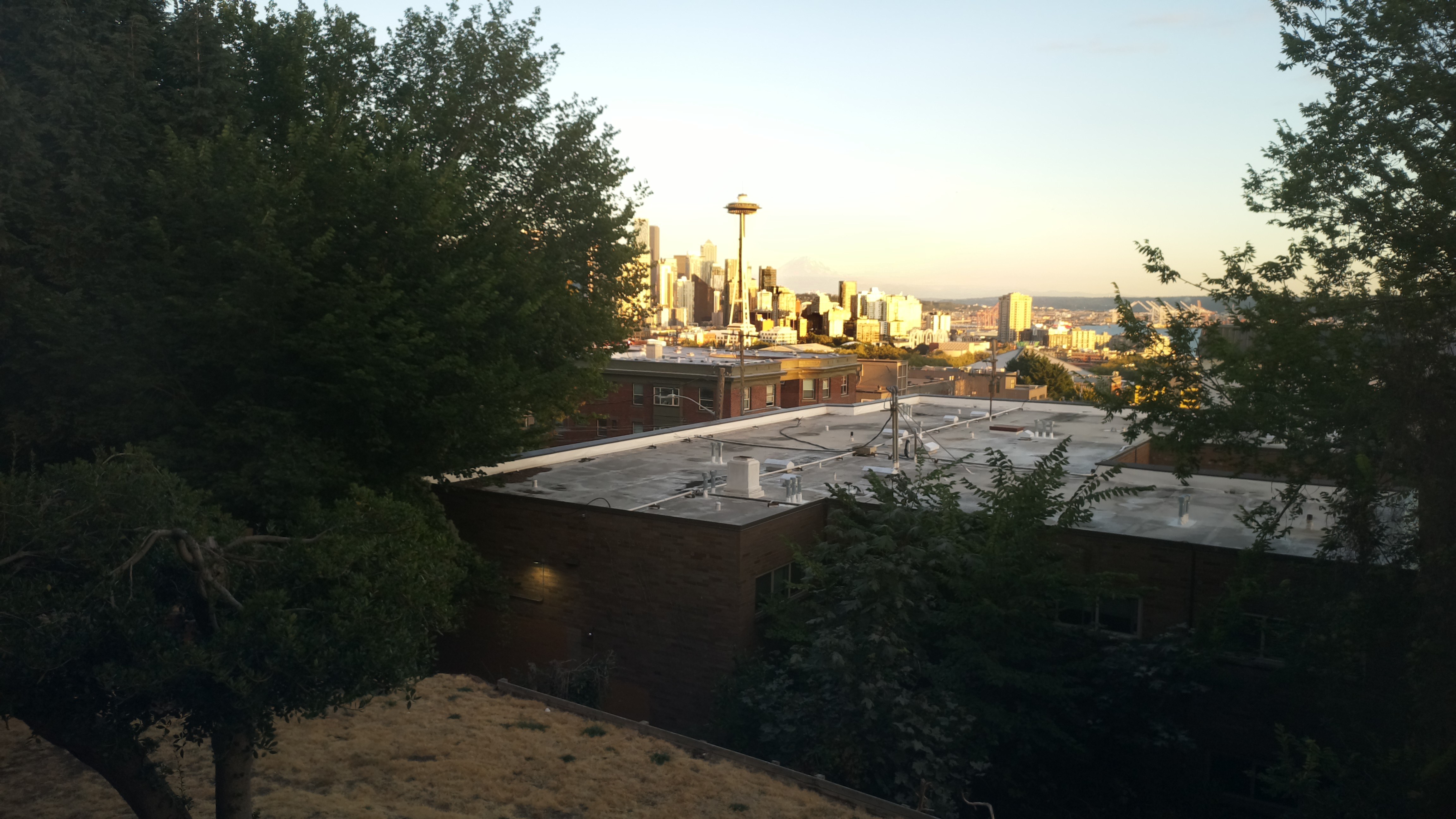 Mt. Rainier from Seattle — Sunday, August 23