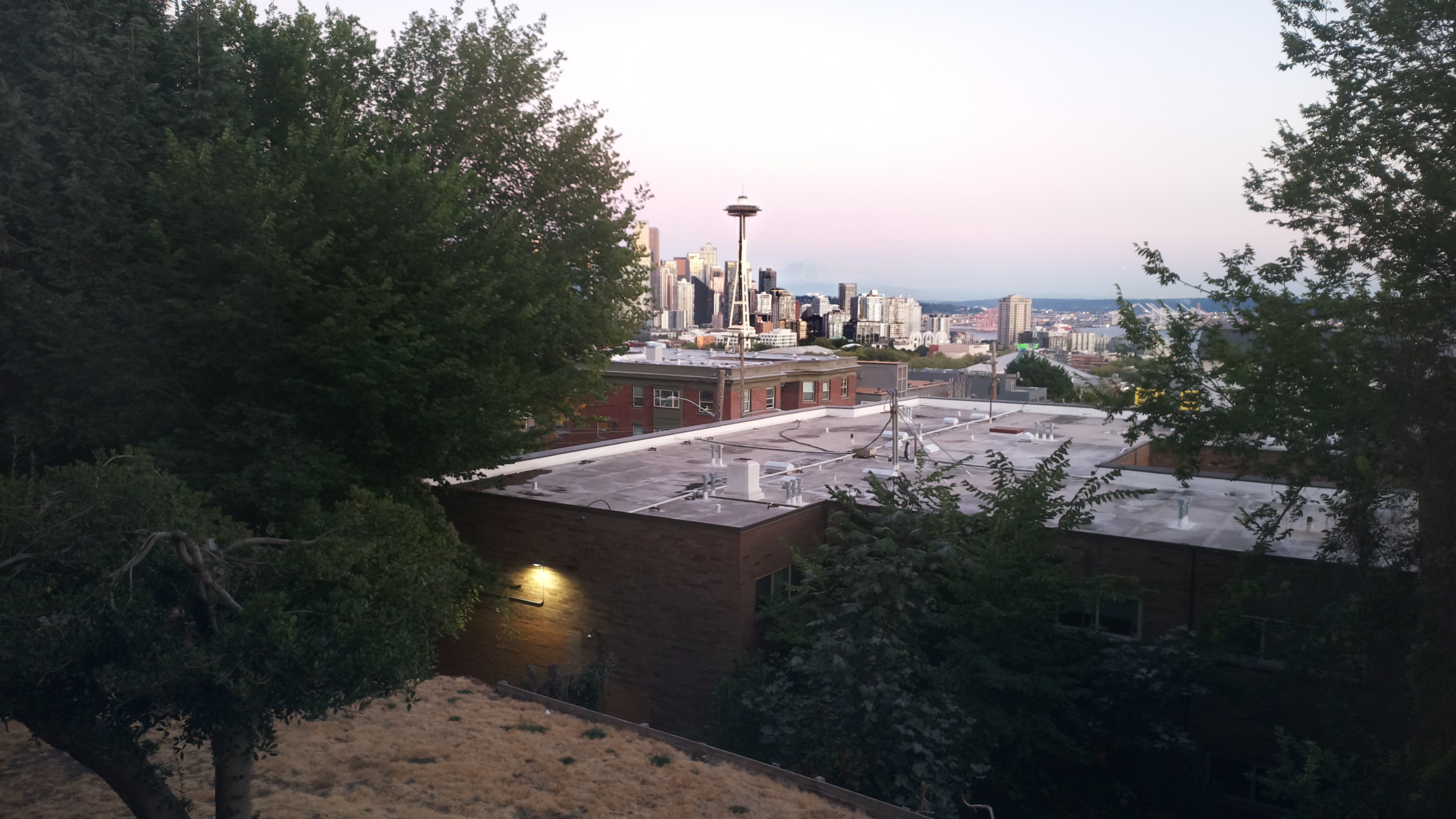 Mt. Rainier from Seattle — Sunday, August 23