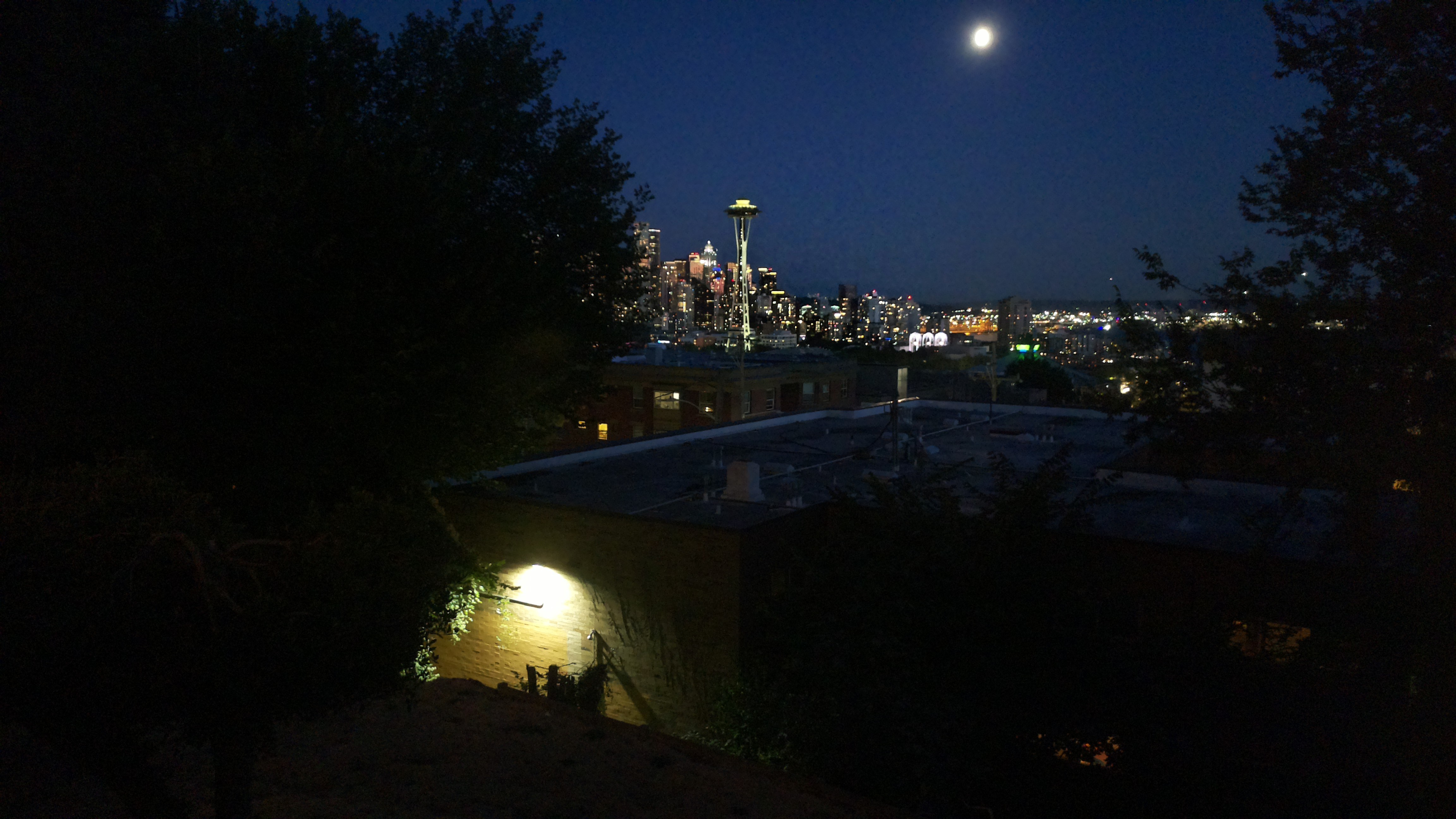 Mt. Rainier from Seattle — Sunday, August 23
