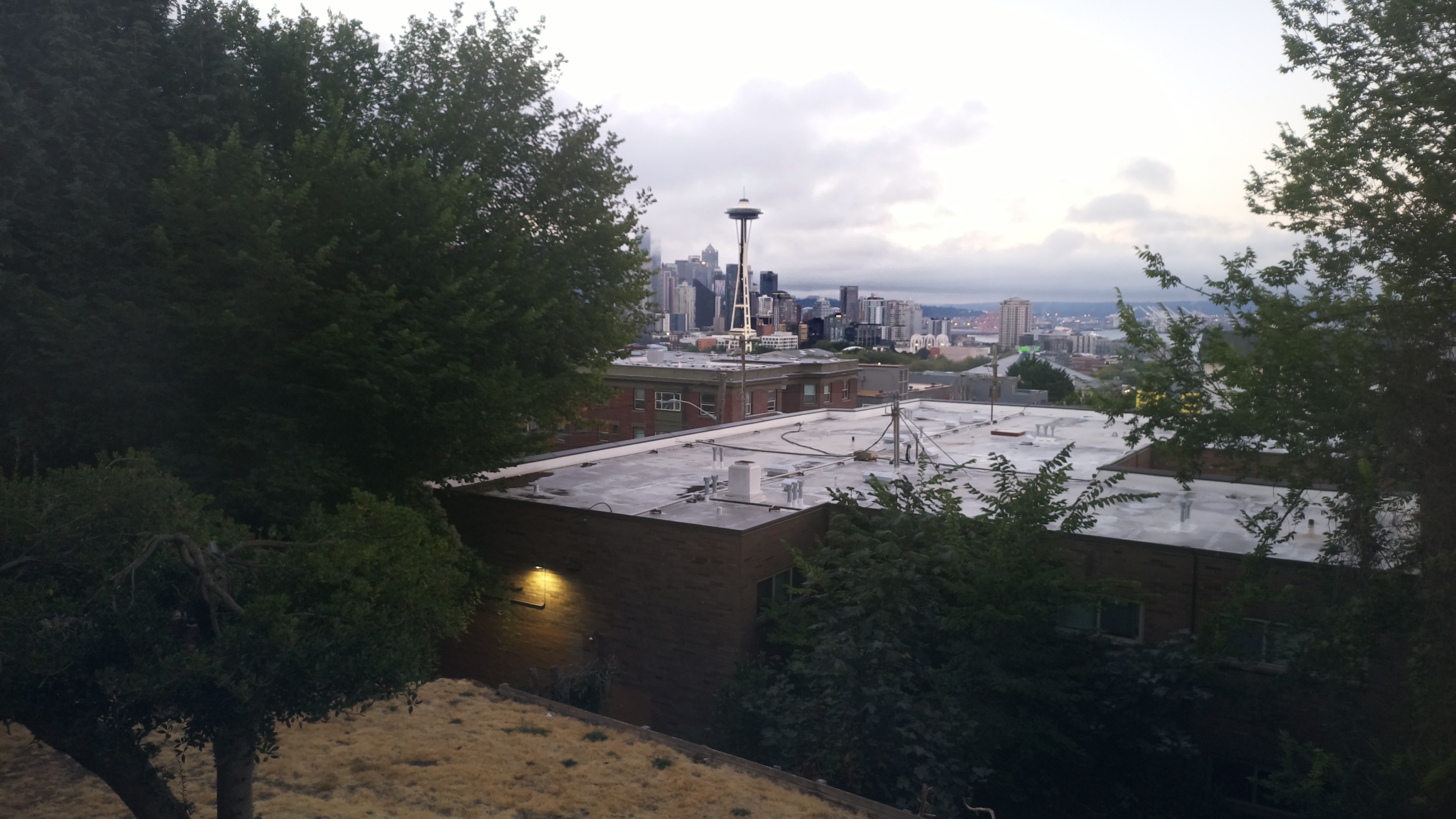 Mt. Rainier from Seattle — Monday, August 24