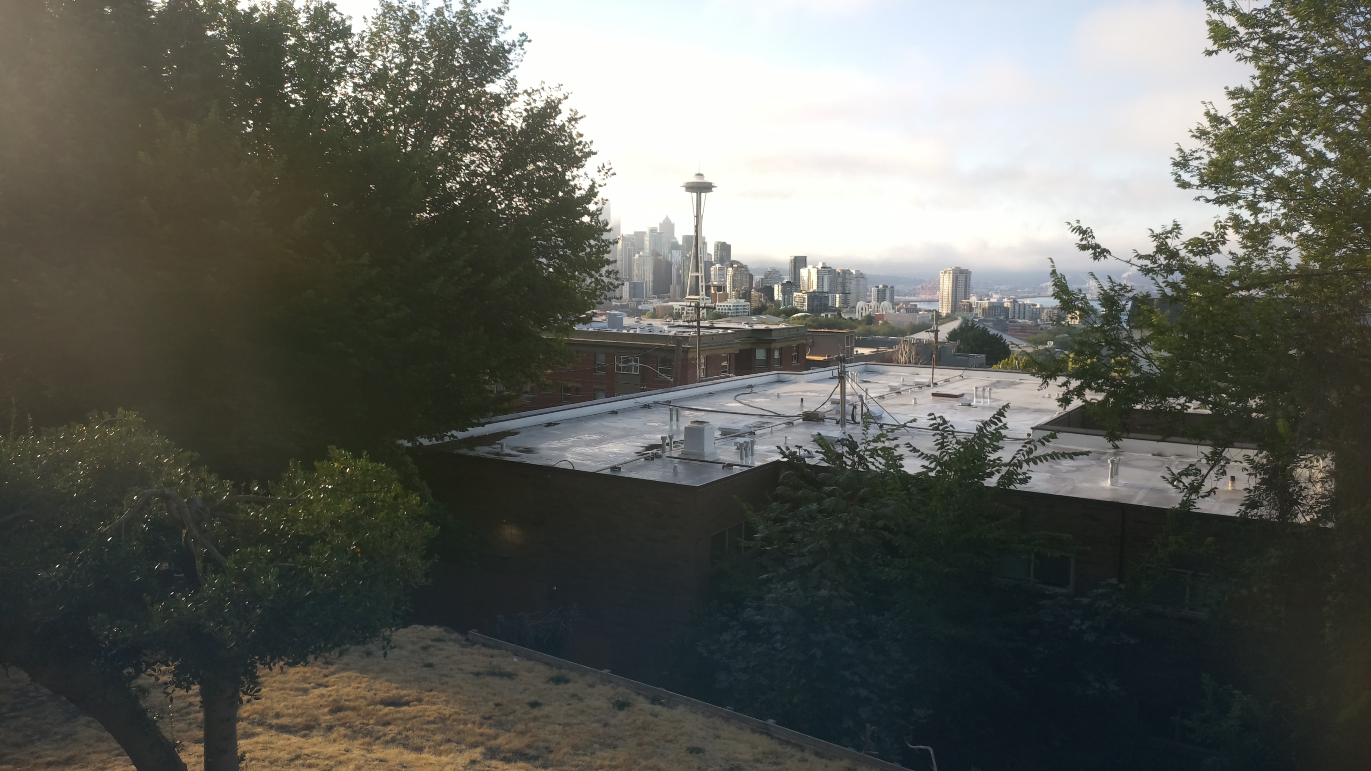 Mt. Rainier from Seattle — Monday, August 24