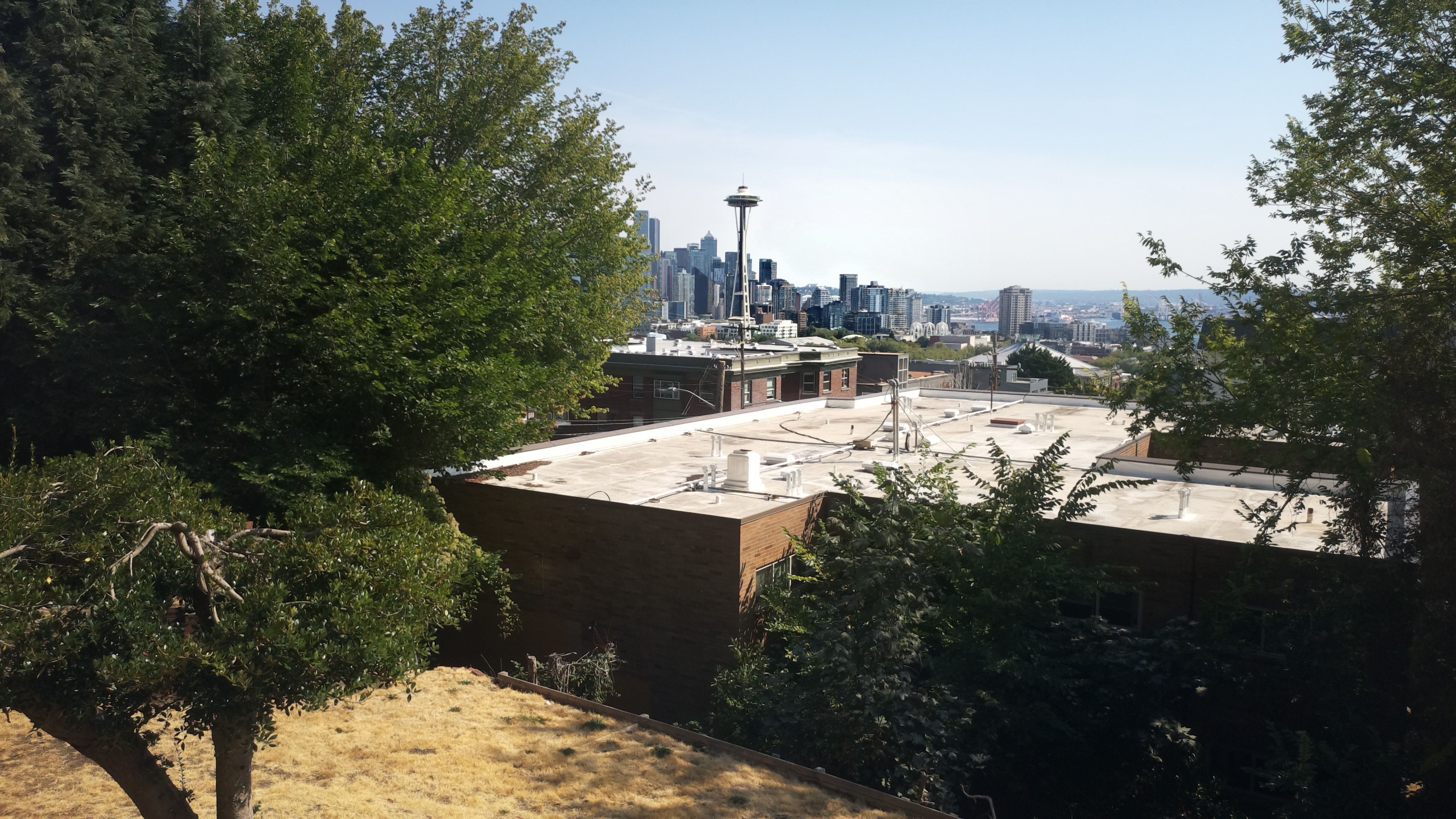 Mt. Rainier from Seattle — Monday, August 24