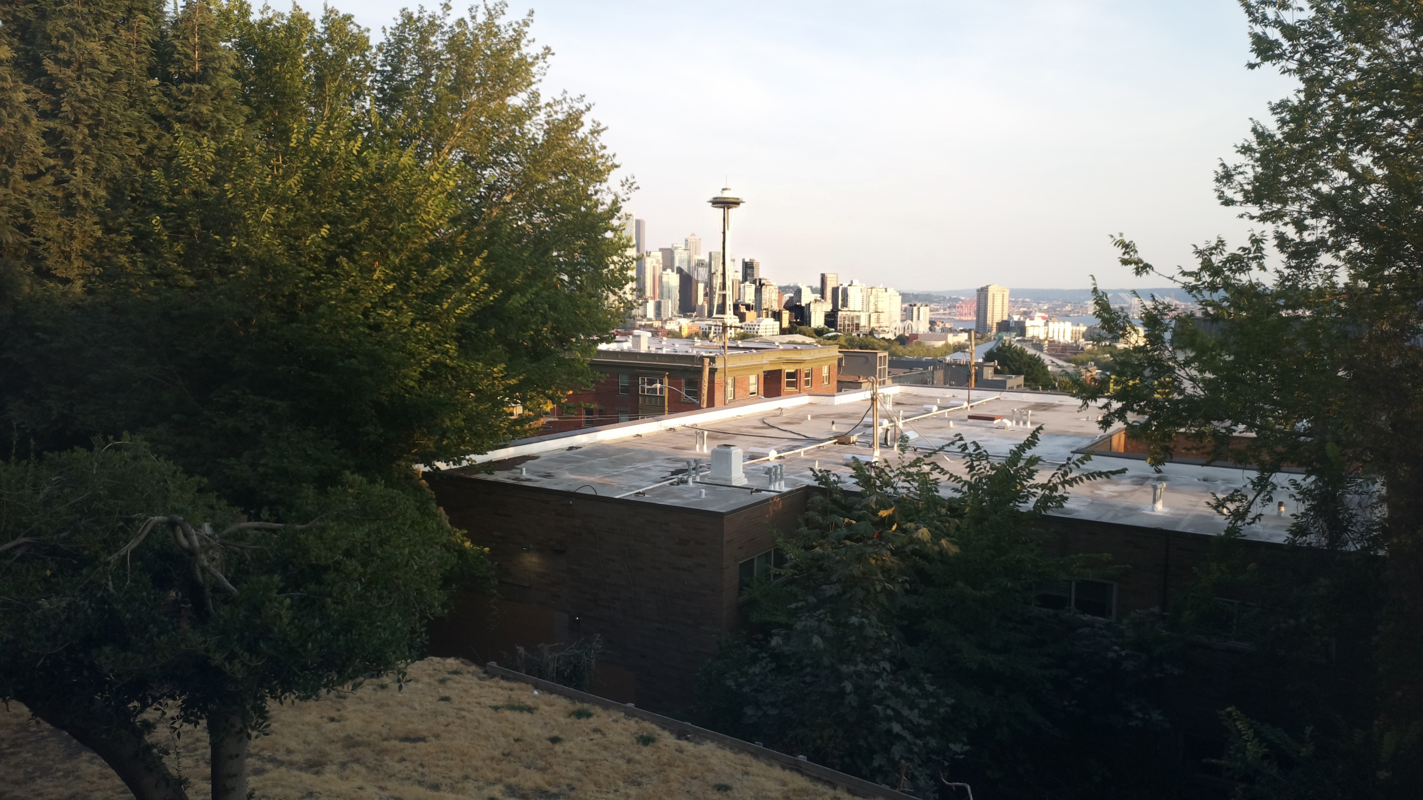 Mt. Rainier from Seattle — Monday, August 24