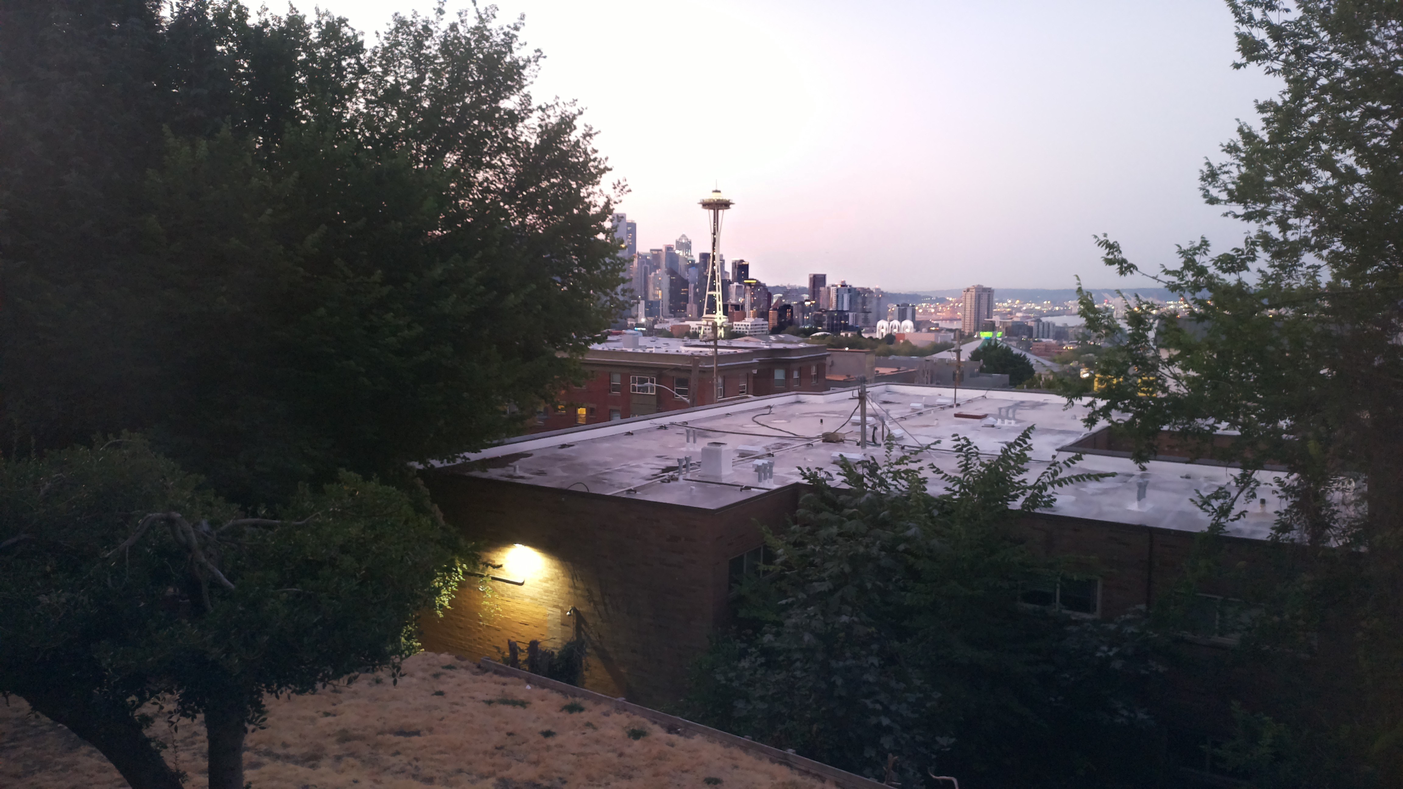 Mt. Rainier from Seattle — Tuesday, August 25