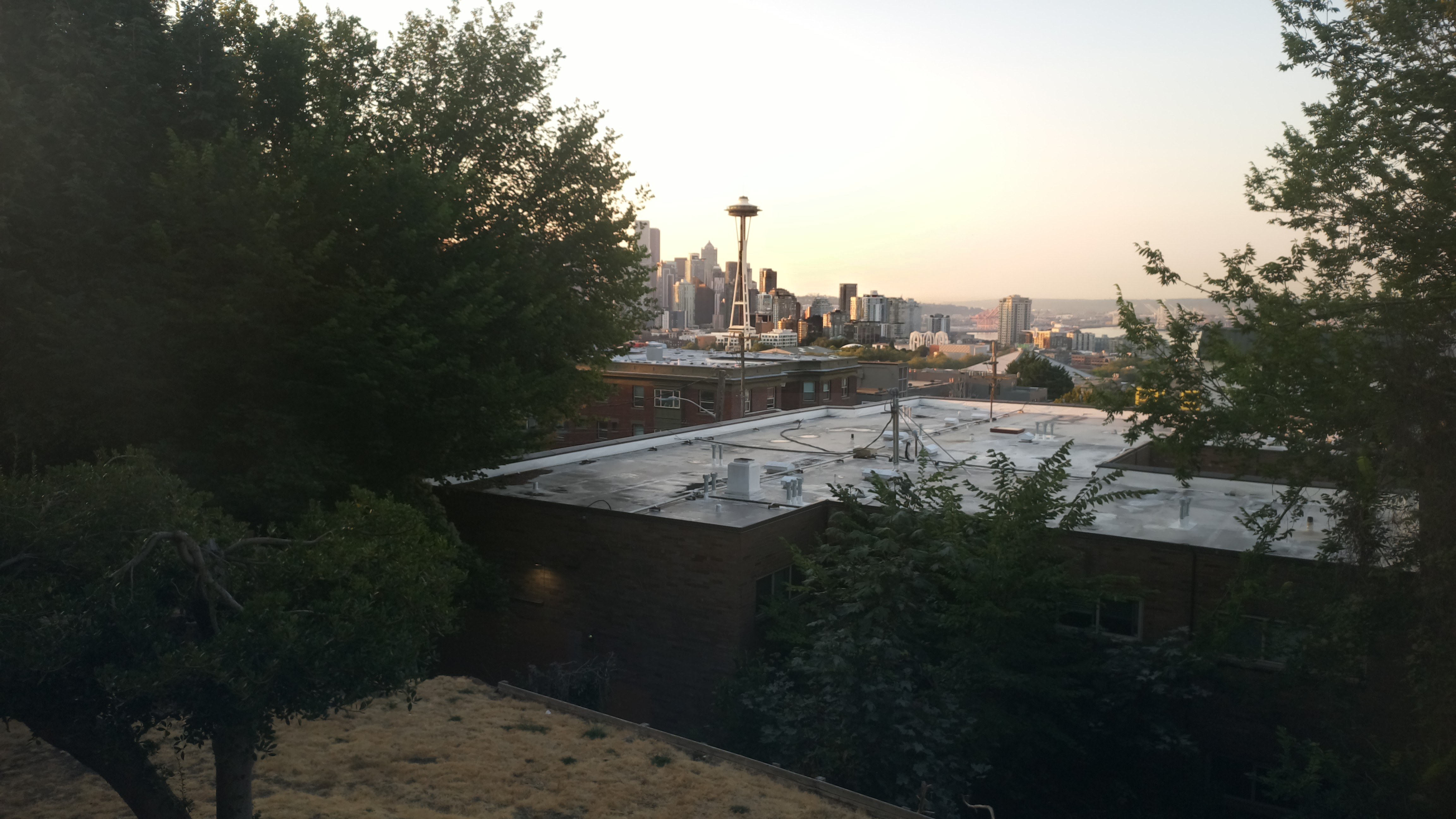 Mt. Rainier from Seattle — Tuesday, August 25
