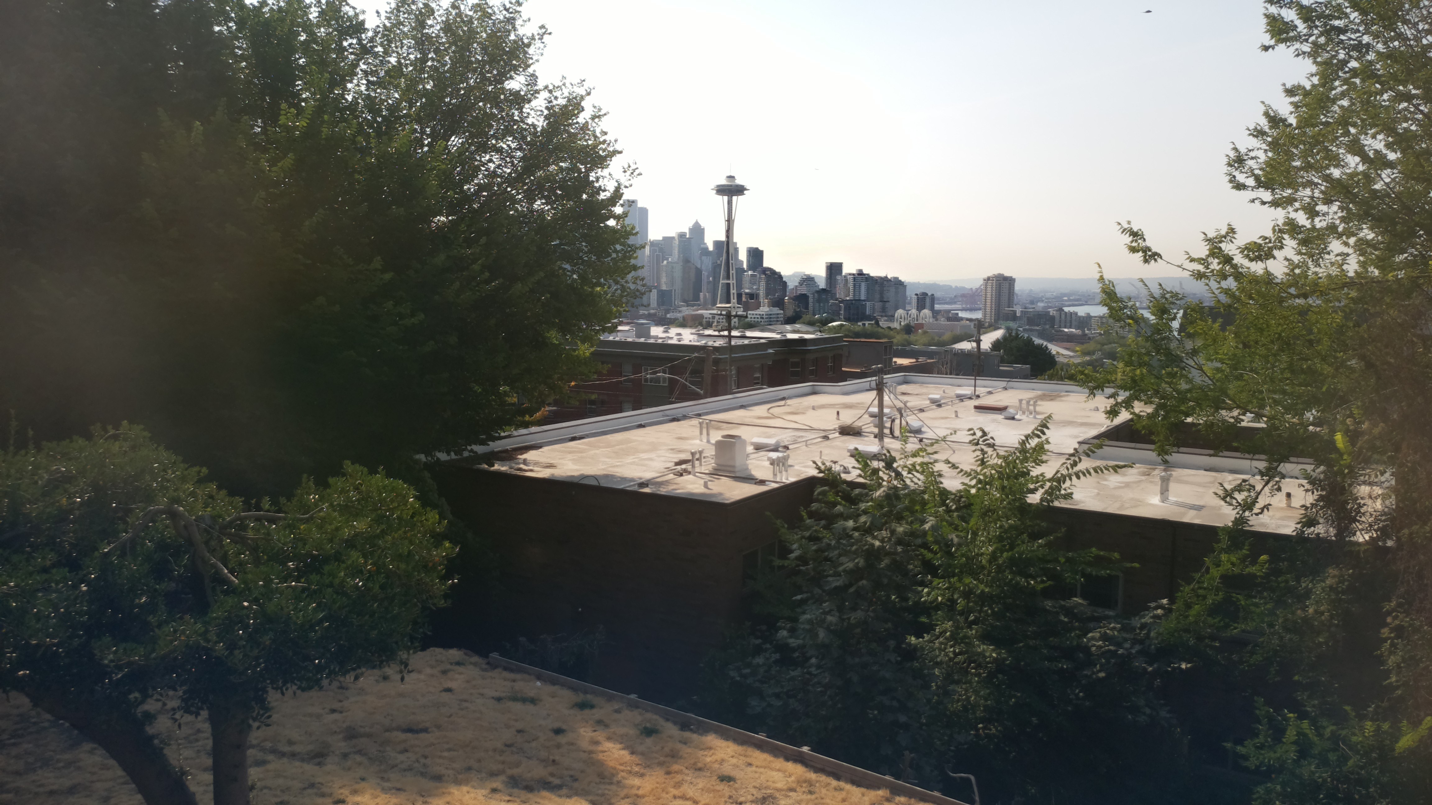 Mt. Rainier from Seattle — Tuesday, August 25
