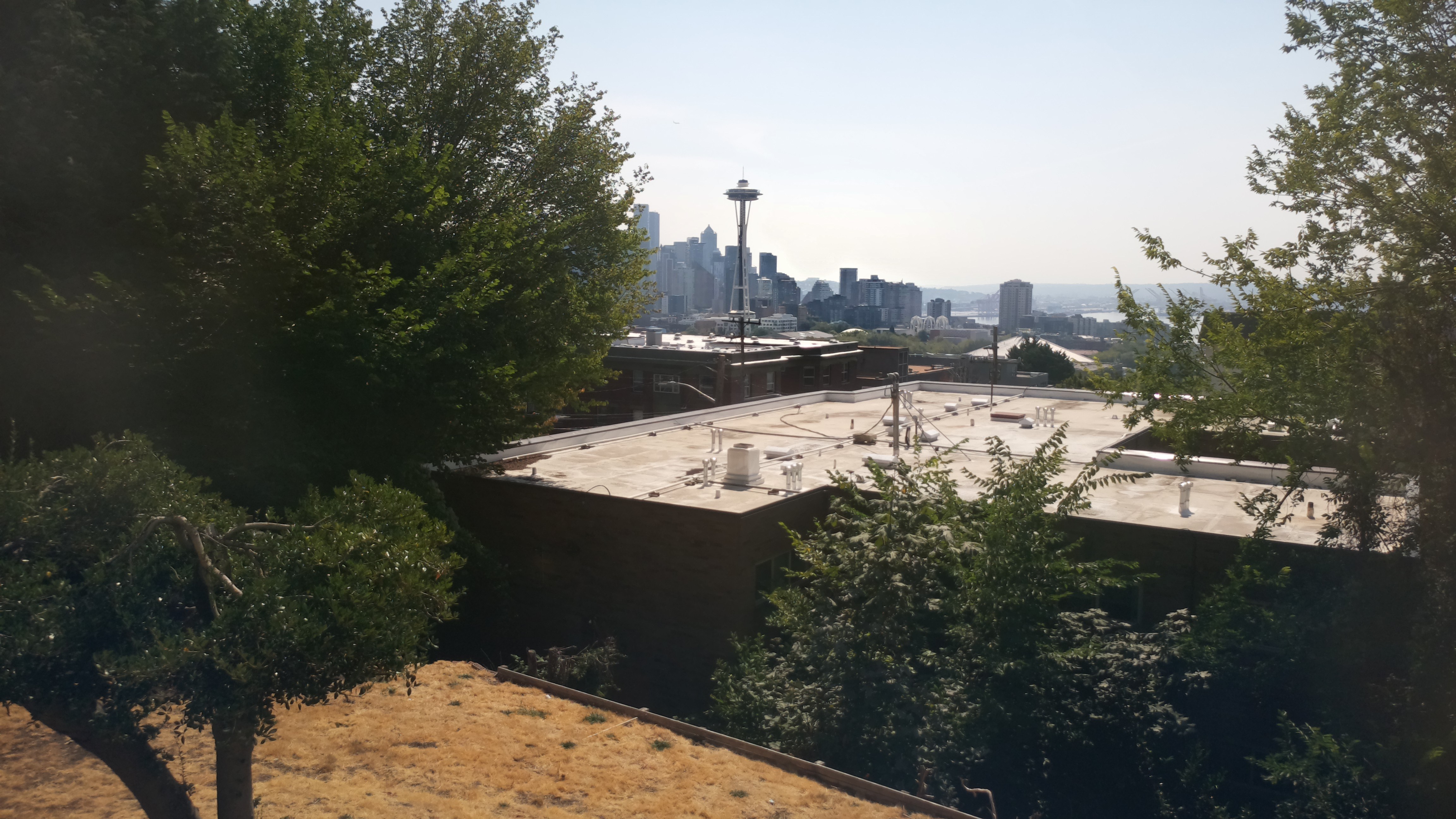 Mt. Rainier from Seattle — Tuesday, August 25
