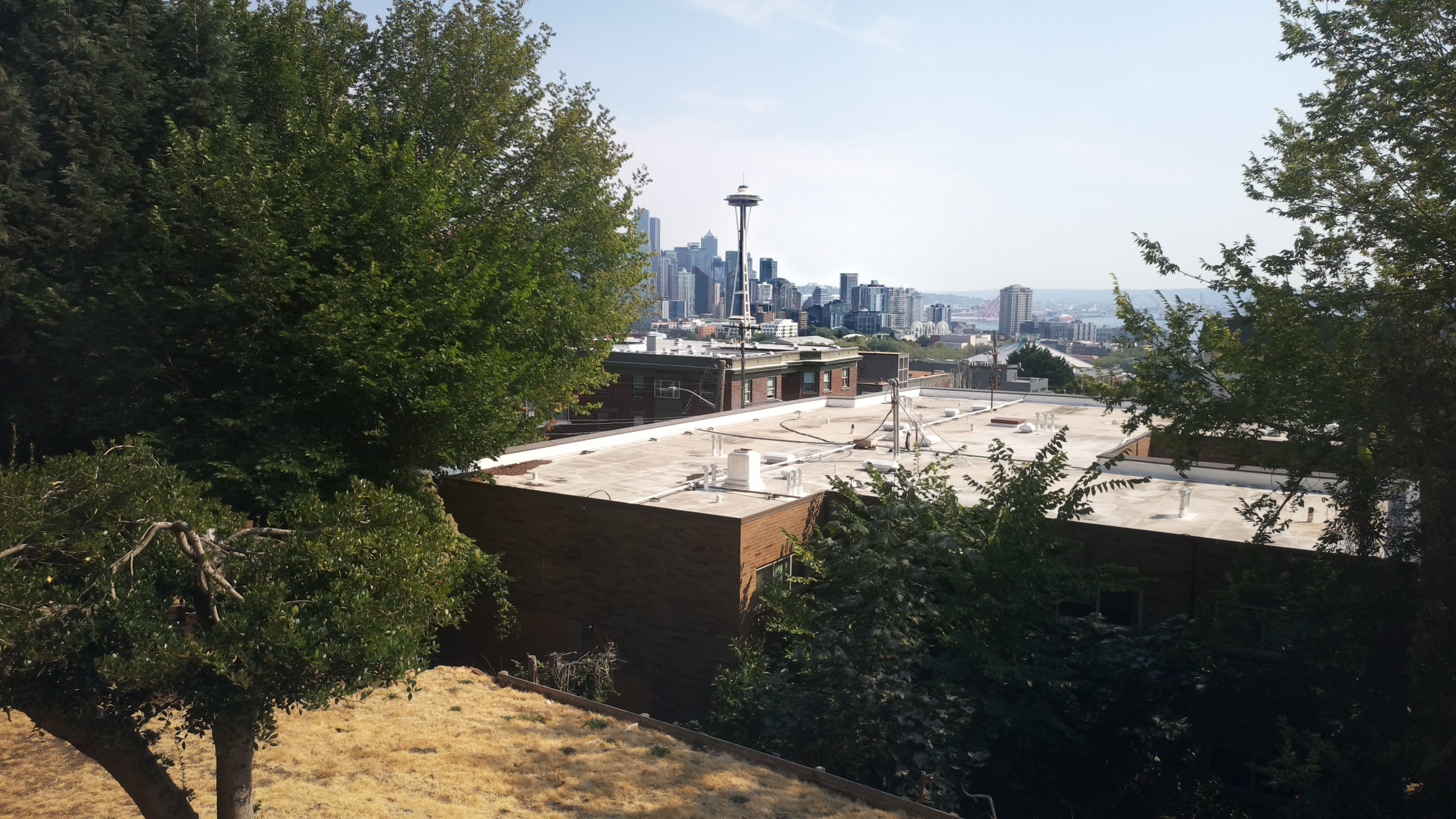 Mt. Rainier from Seattle — Tuesday, August 25