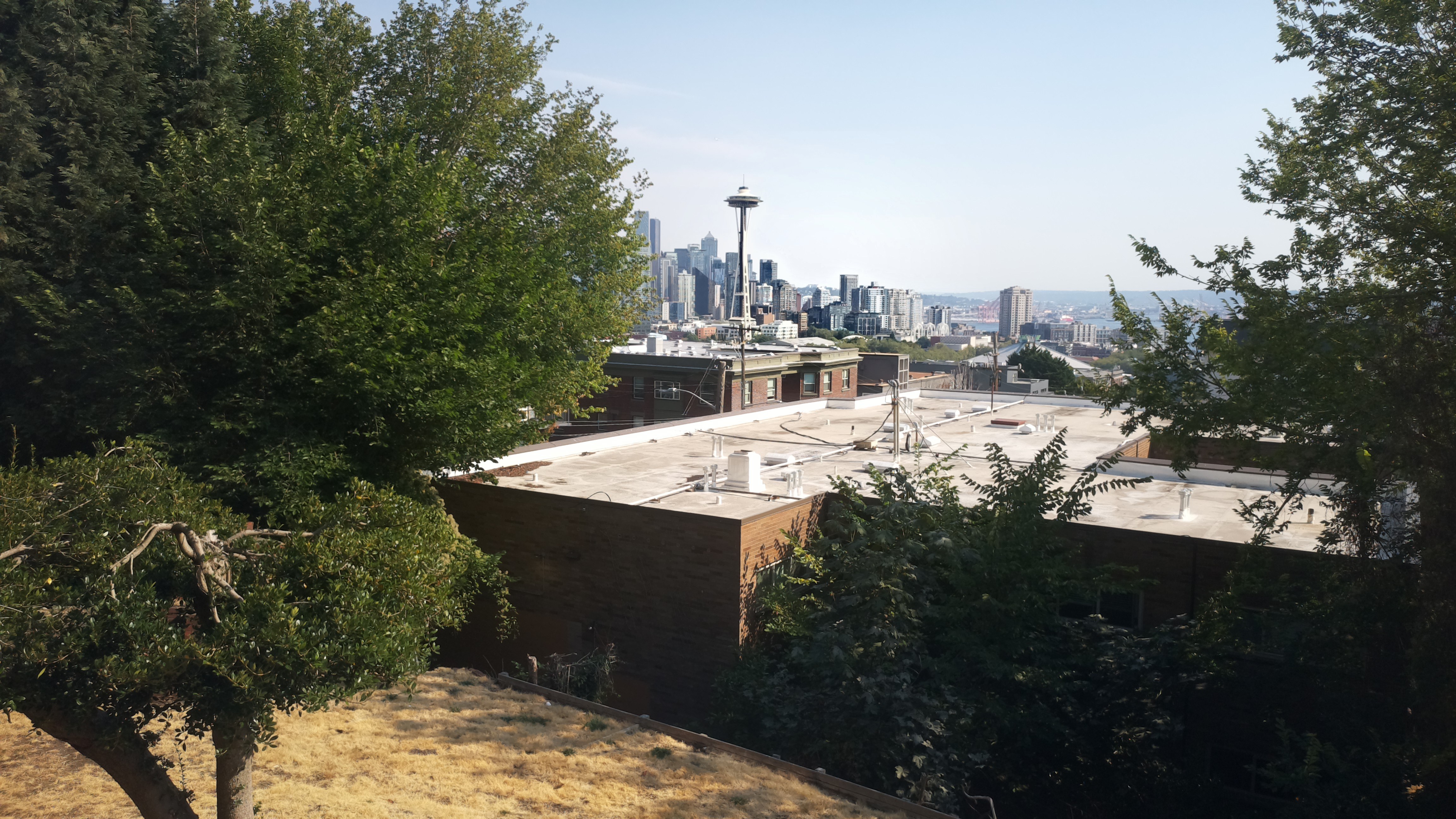 Mt. Rainier from Seattle — Tuesday, August 25