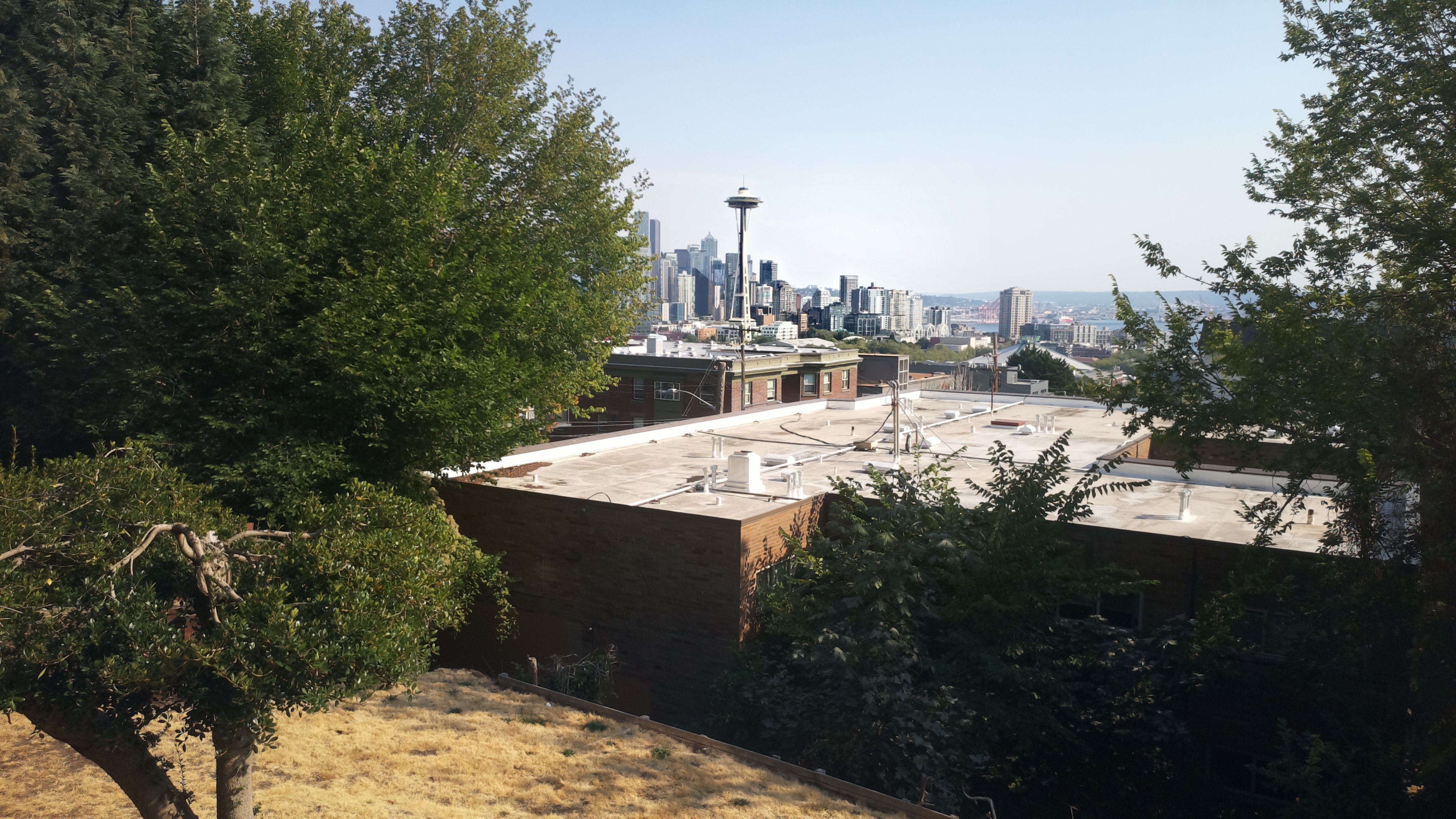 Mt. Rainier from Seattle — Tuesday, August 25