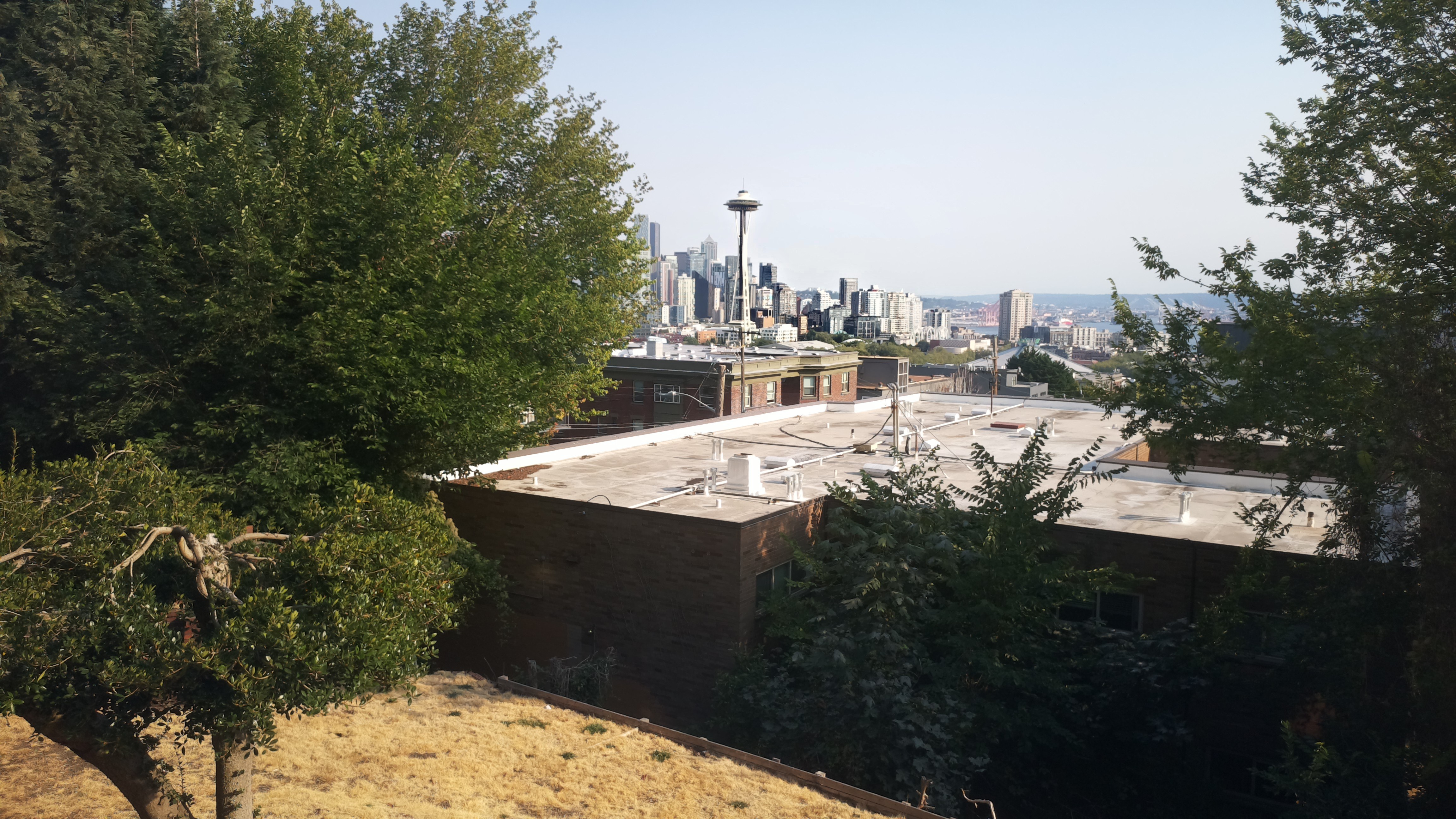 Mt. Rainier from Seattle — Tuesday, August 25
