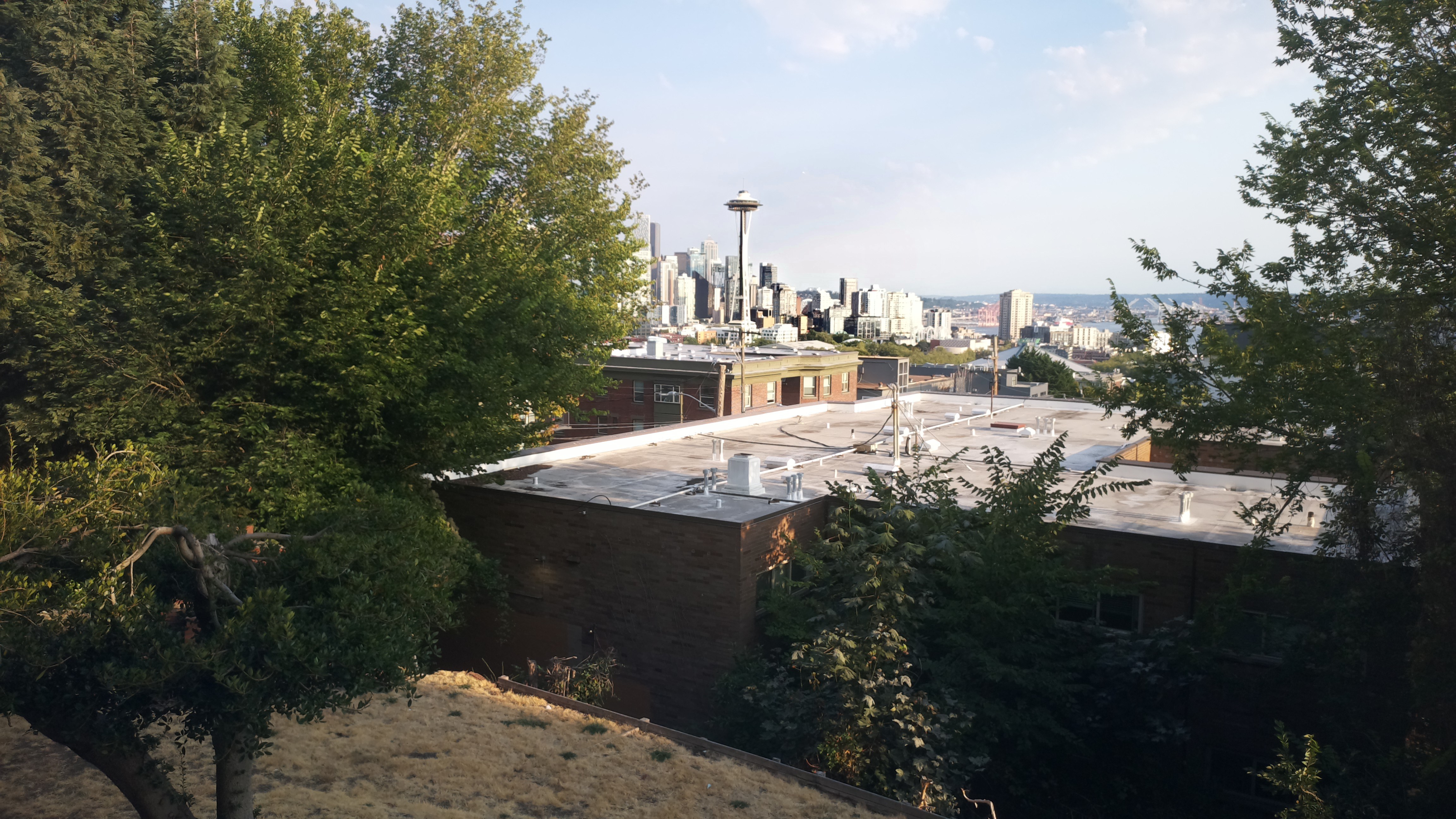 Mt. Rainier from Seattle — Tuesday, August 25