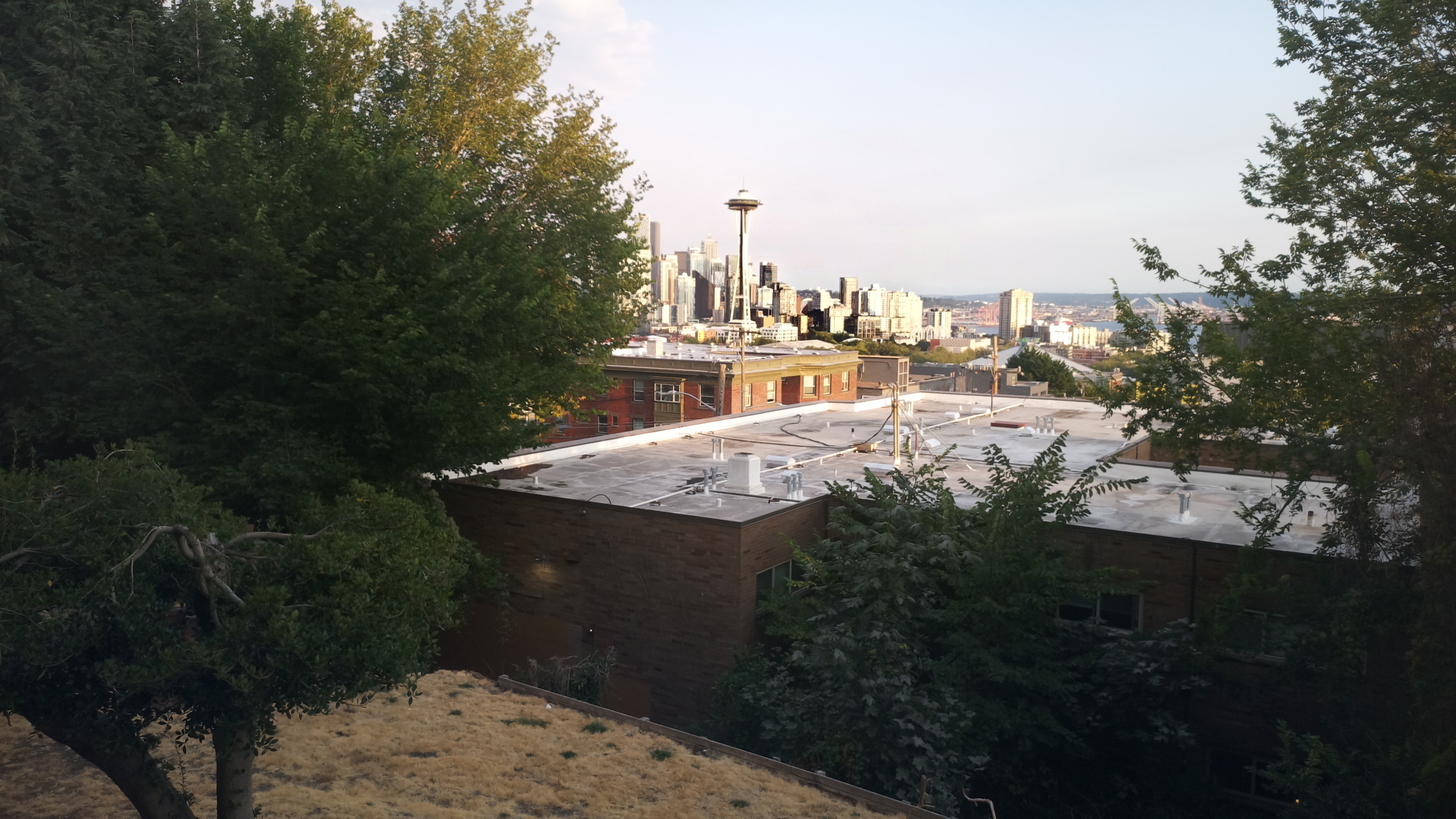 Mt. Rainier from Seattle — Tuesday, August 25