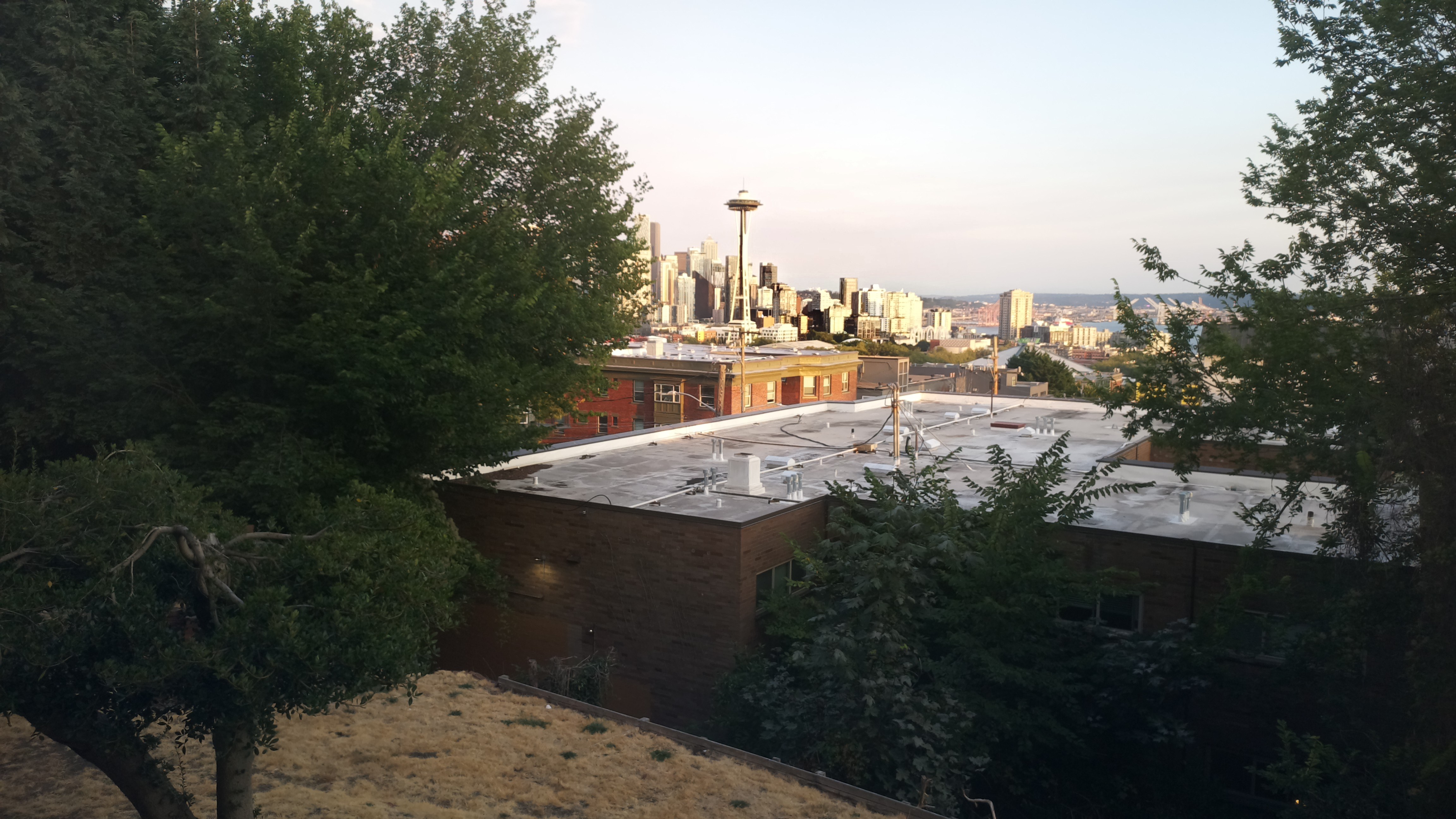 Mt. Rainier from Seattle — Tuesday, August 25