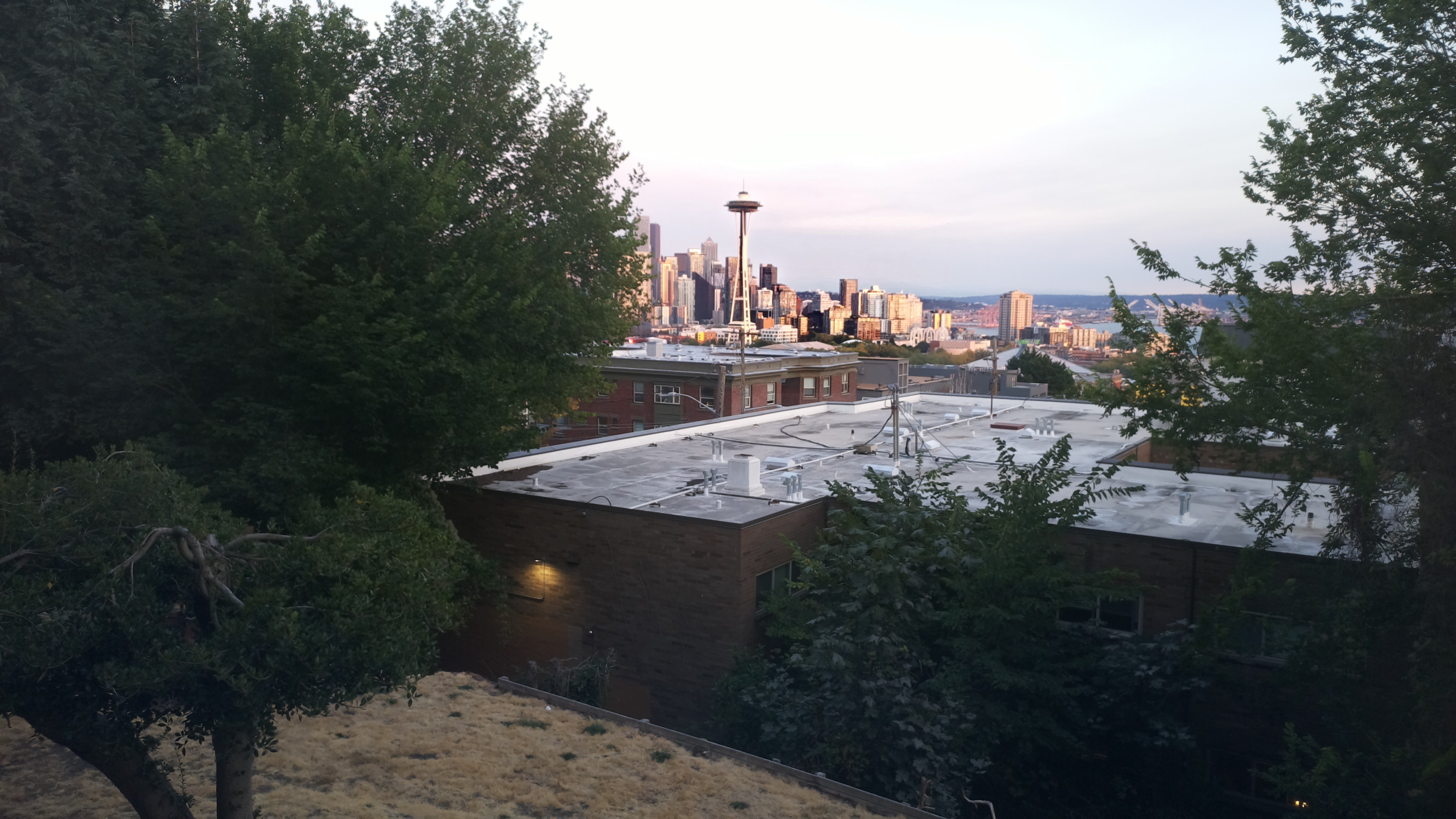 Mt. Rainier from Seattle — Tuesday, August 25