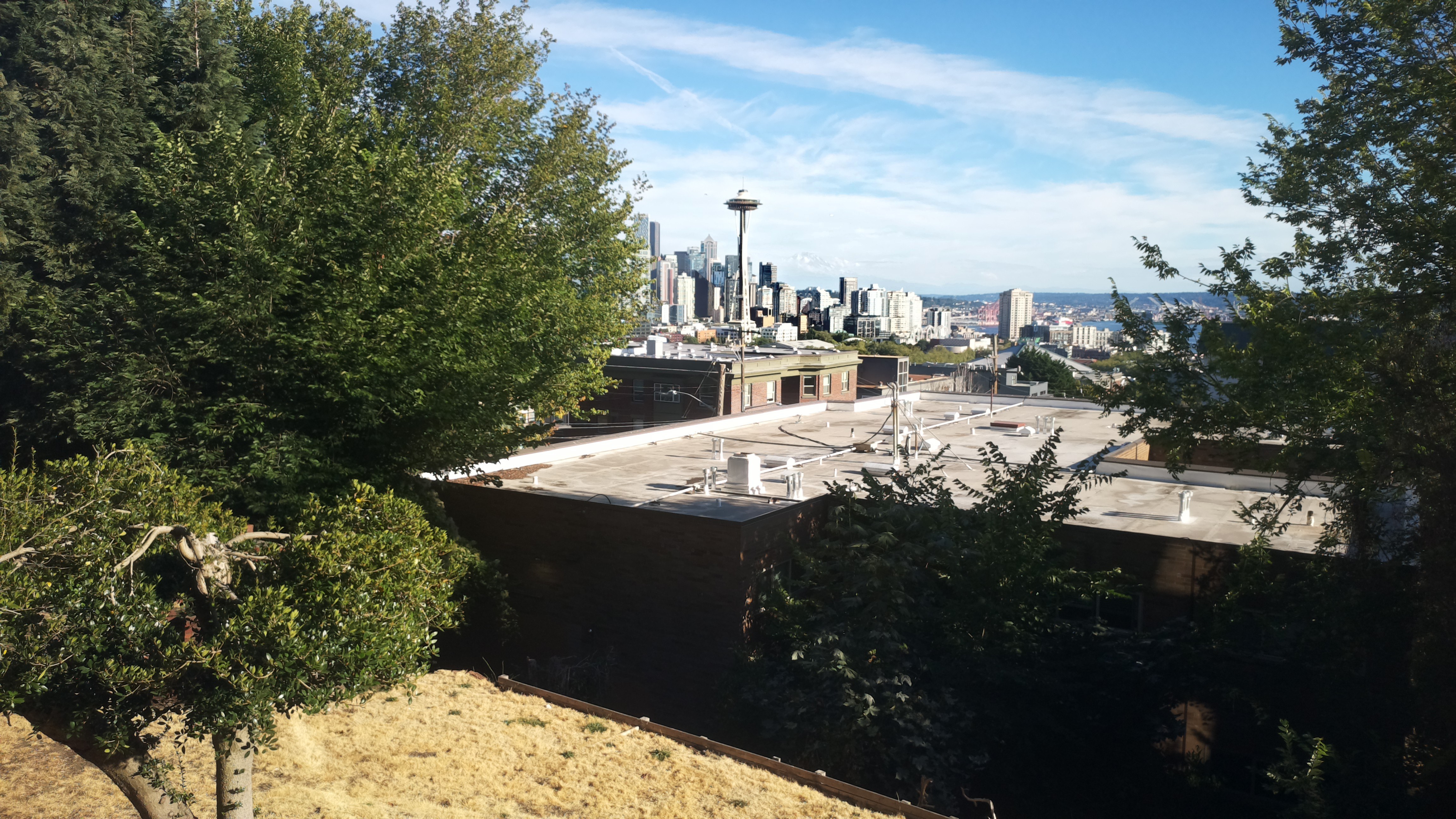 Mt. Rainier from Seattle — Wednesday, August 26