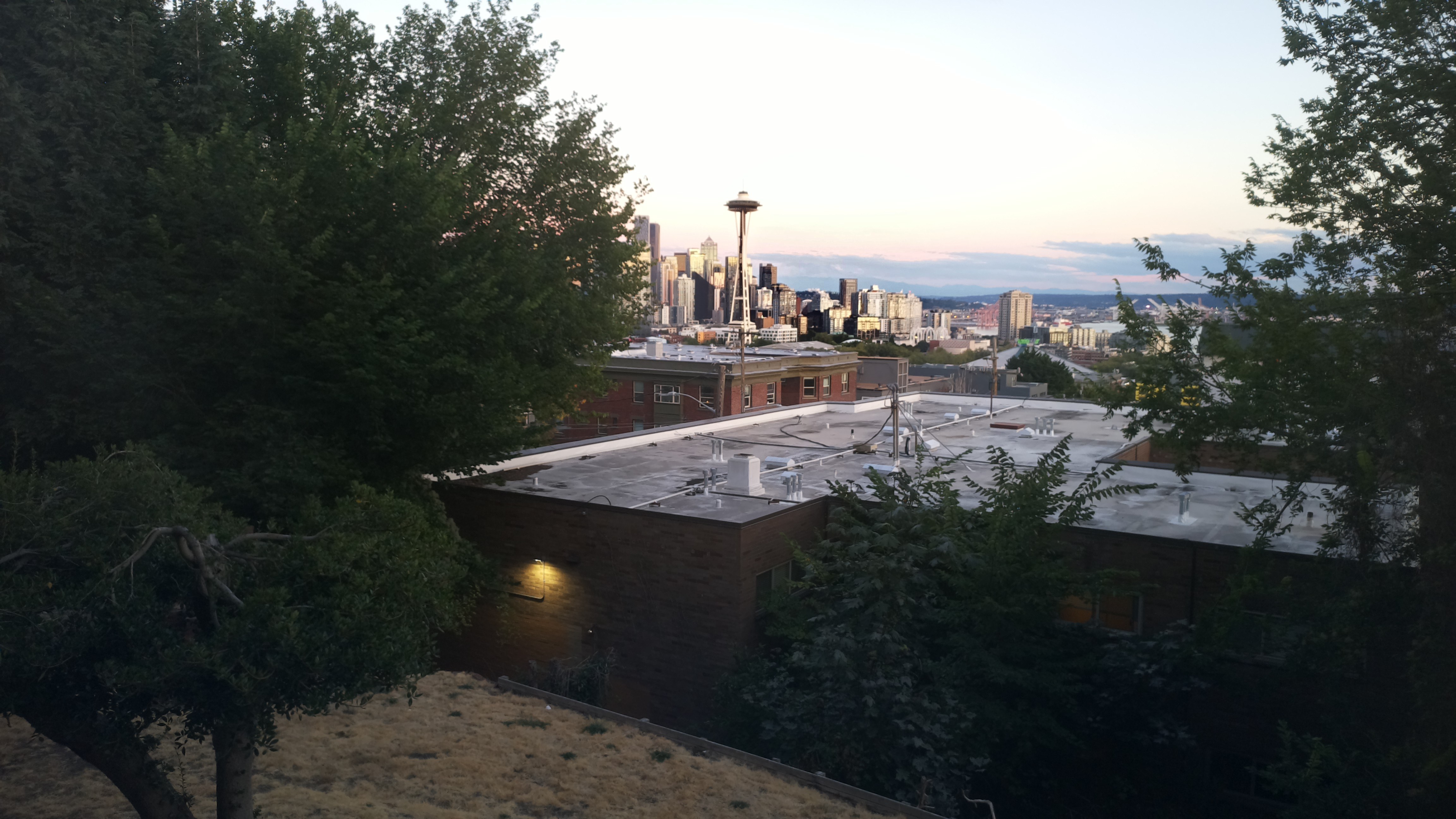 Mt. Rainier from Seattle — Wednesday, August 26