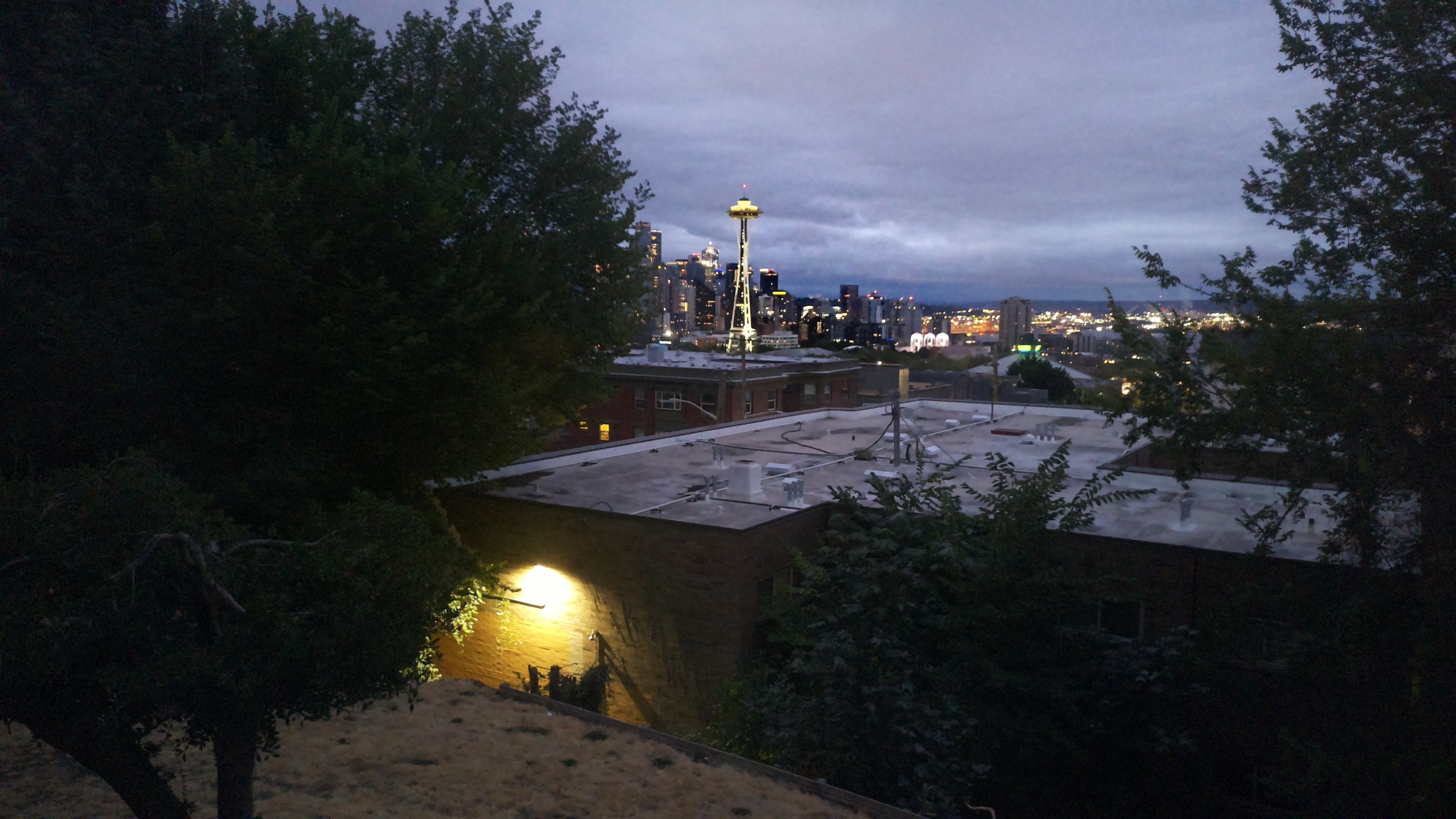 Mt. Rainier from Seattle — Thursday, August 27