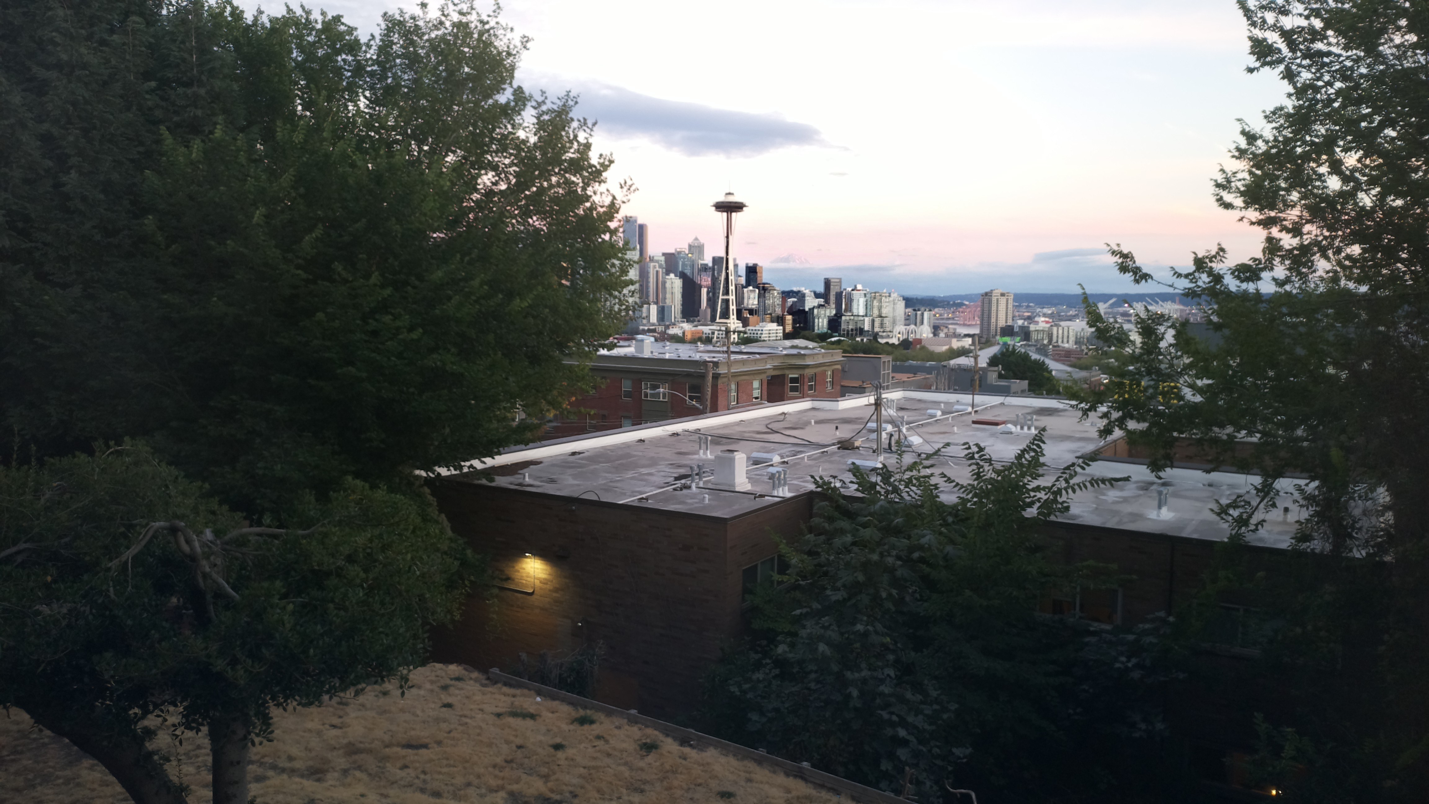 Mt. Rainier from Seattle — Thursday, August 27
