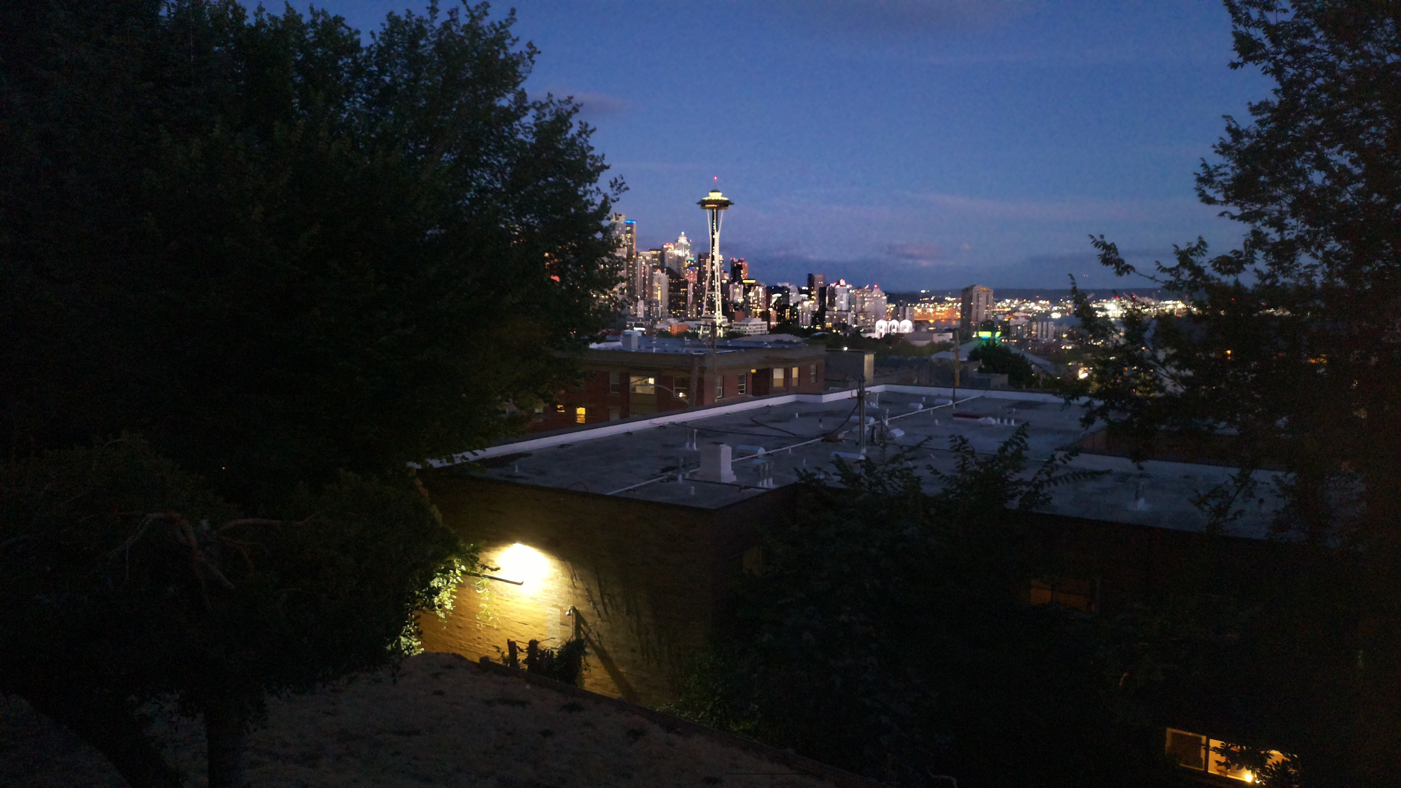 Mt. Rainier from Seattle — Thursday, August 27
