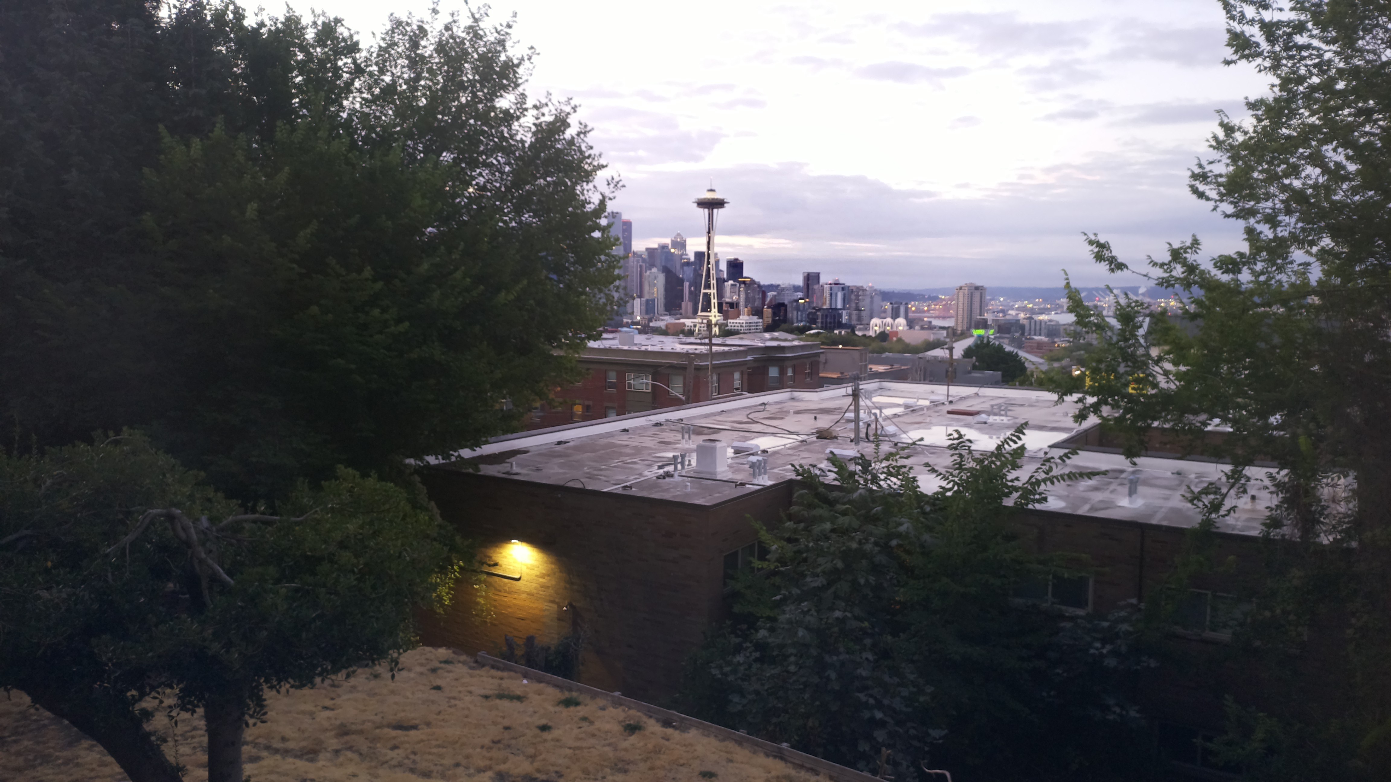 Mt. Rainier from Seattle — Sunday, August 30