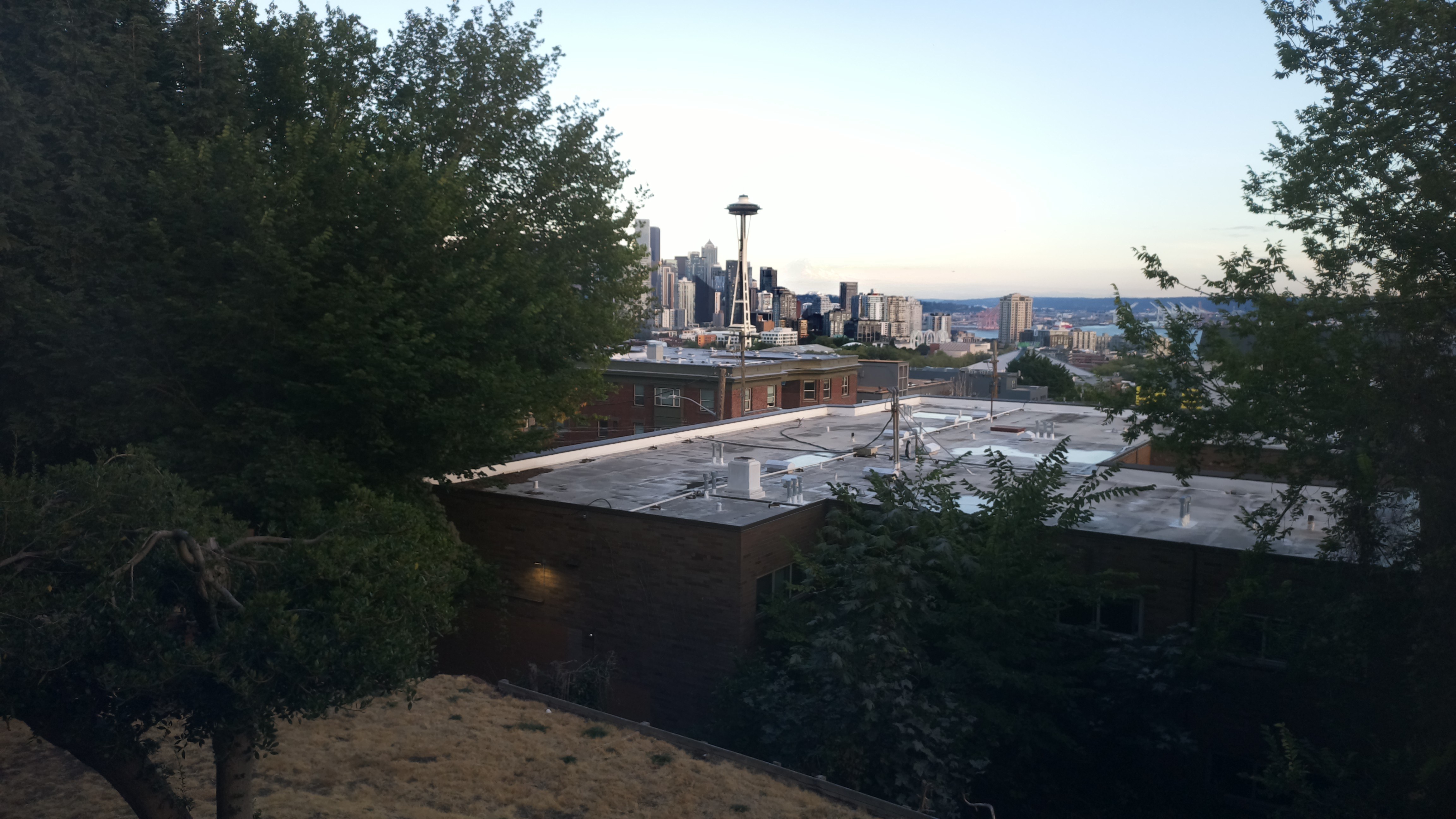 Mt. Rainier from Seattle — Sunday, August 30