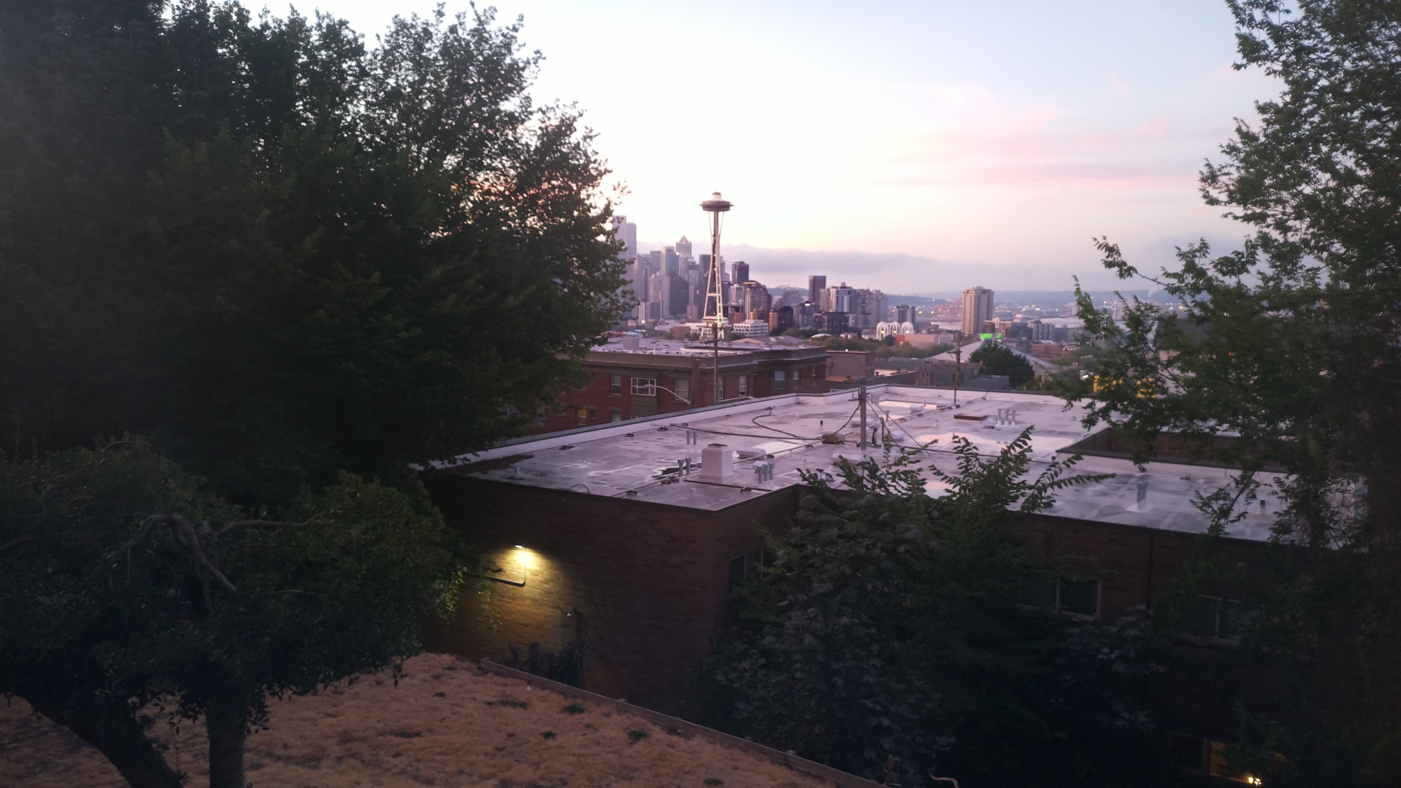 Mt. Rainier from Seattle — Monday, August 31