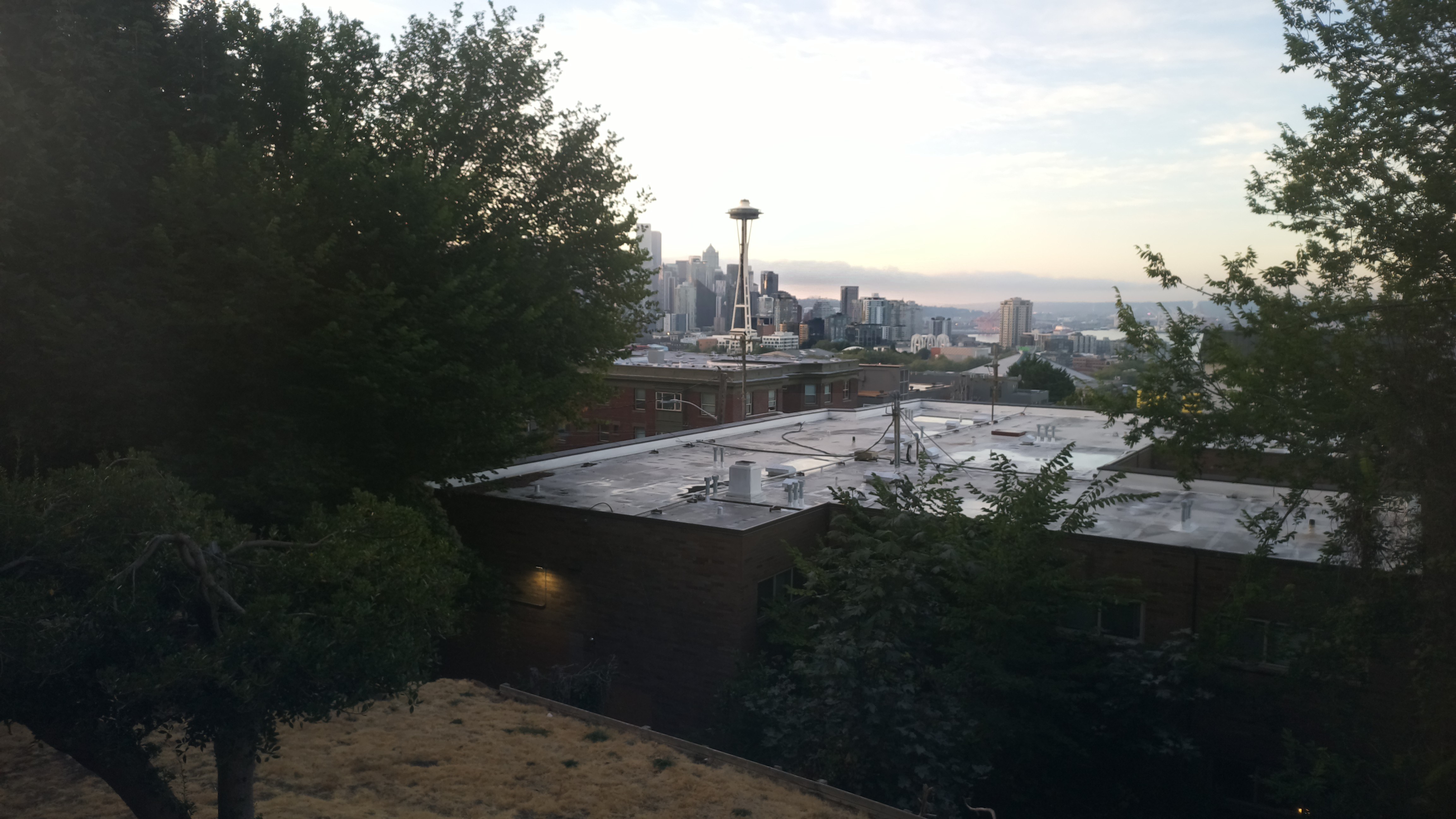 Mt. Rainier from Seattle — Monday, August 31
