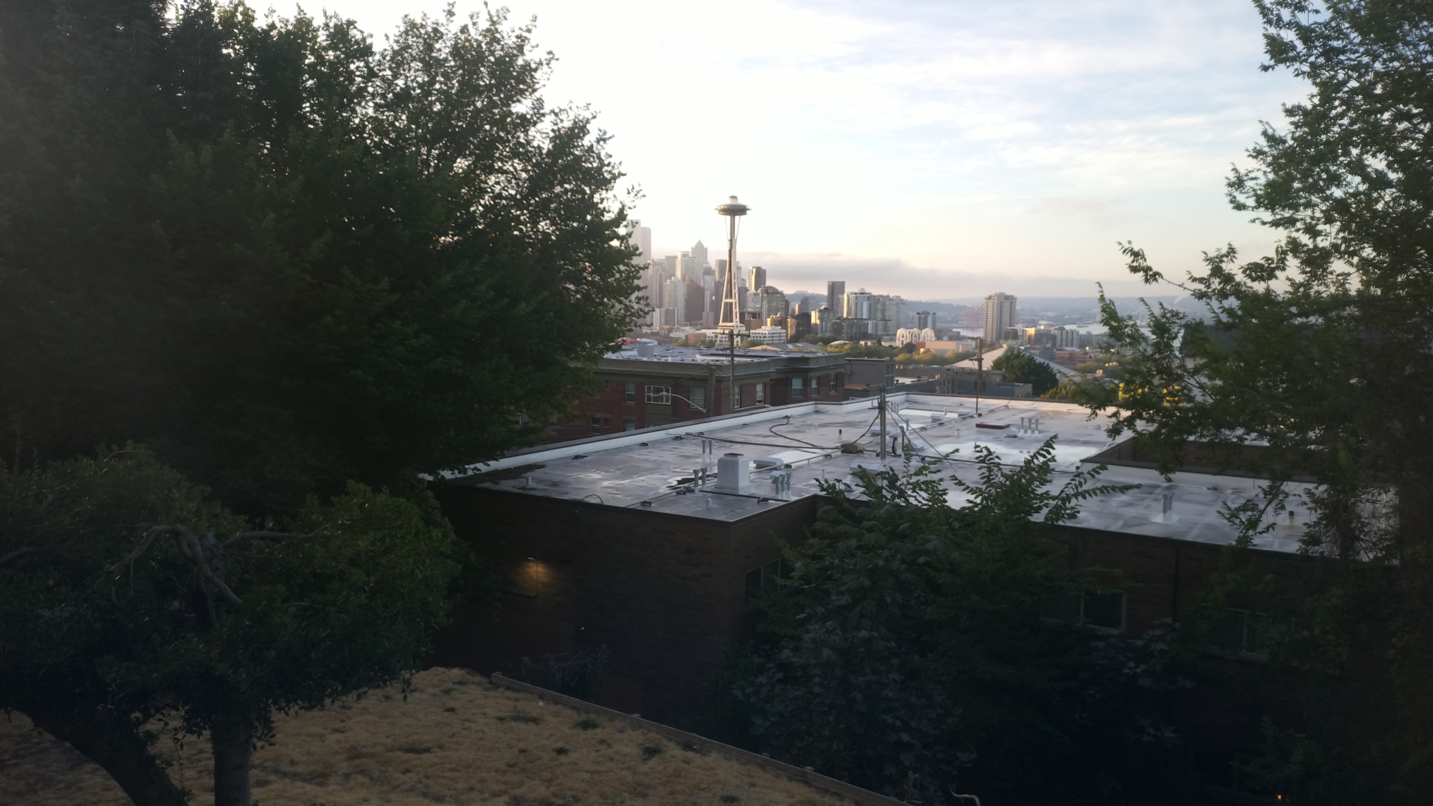 Mt. Rainier from Seattle — Monday, August 31