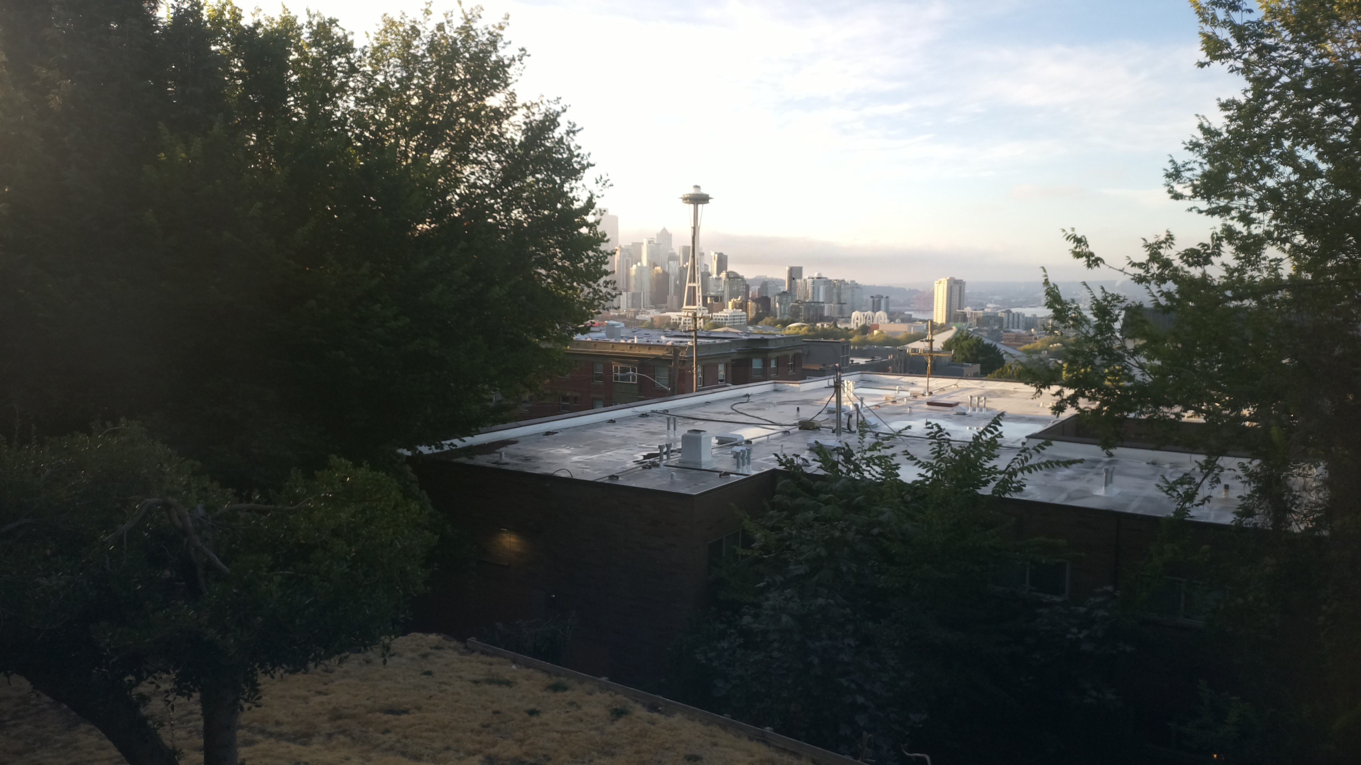 Mt. Rainier from Seattle — Monday, August 31