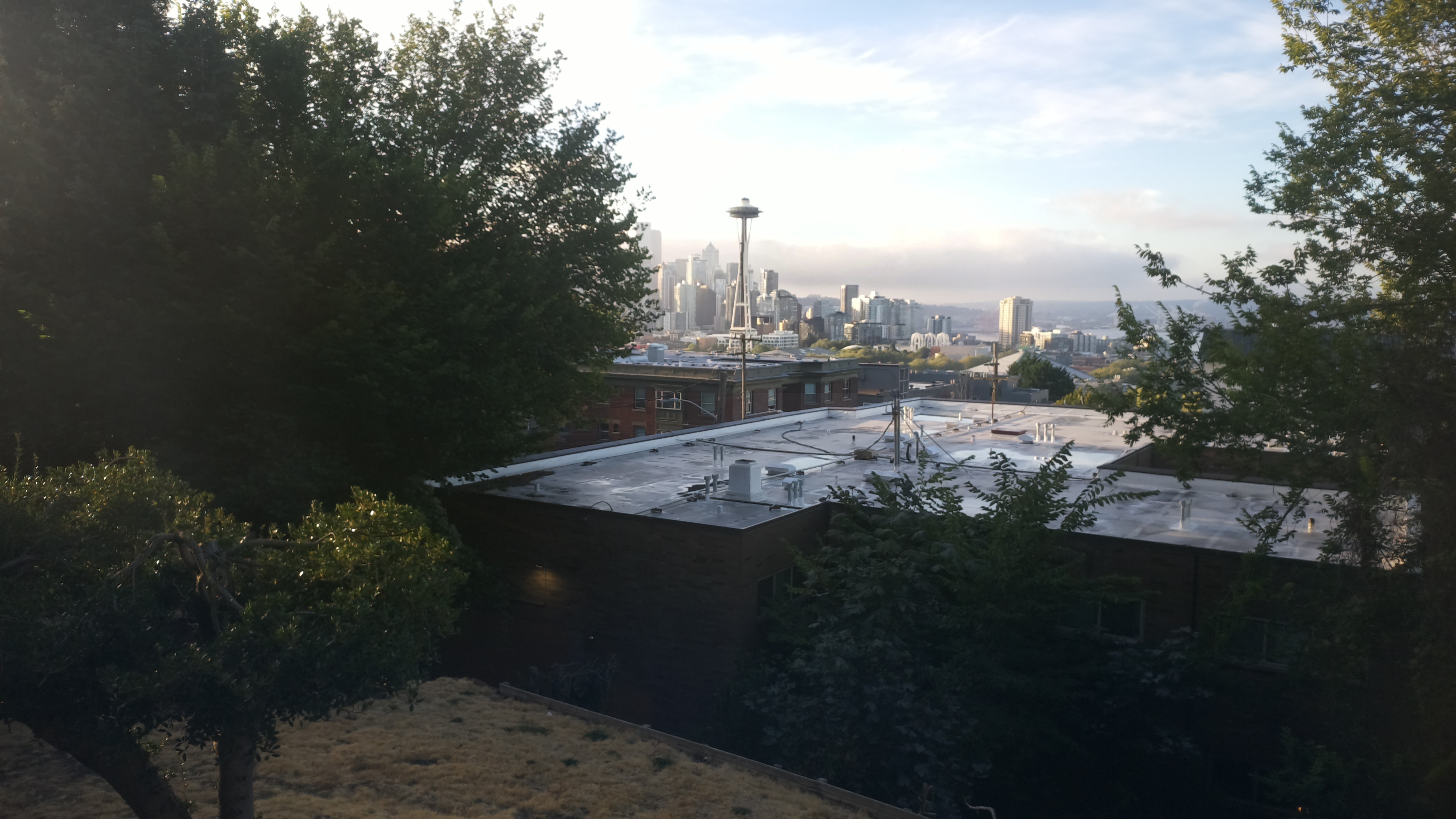 Mt. Rainier from Seattle — Monday, August 31