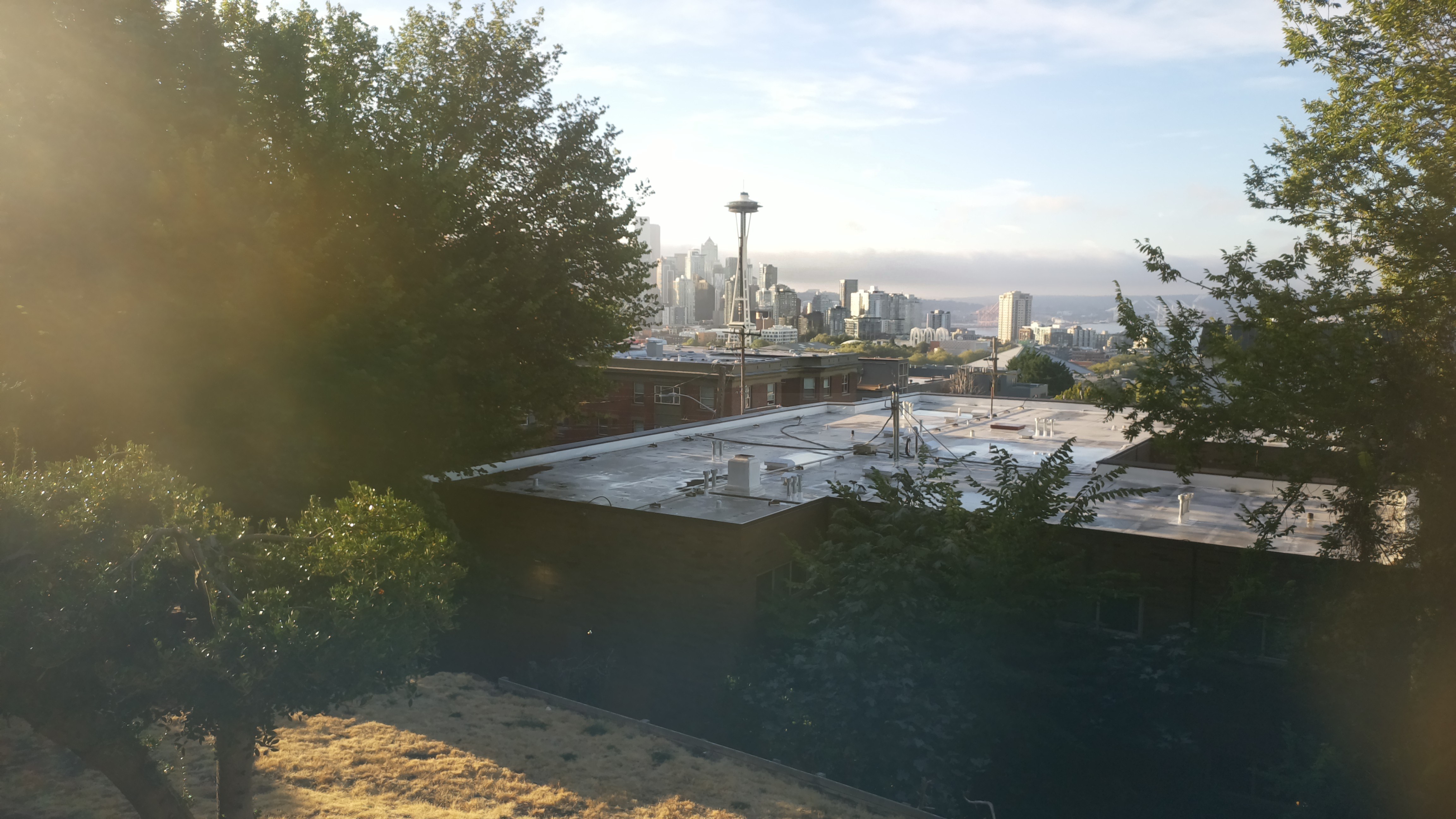 Mt. Rainier from Seattle — Monday, August 31