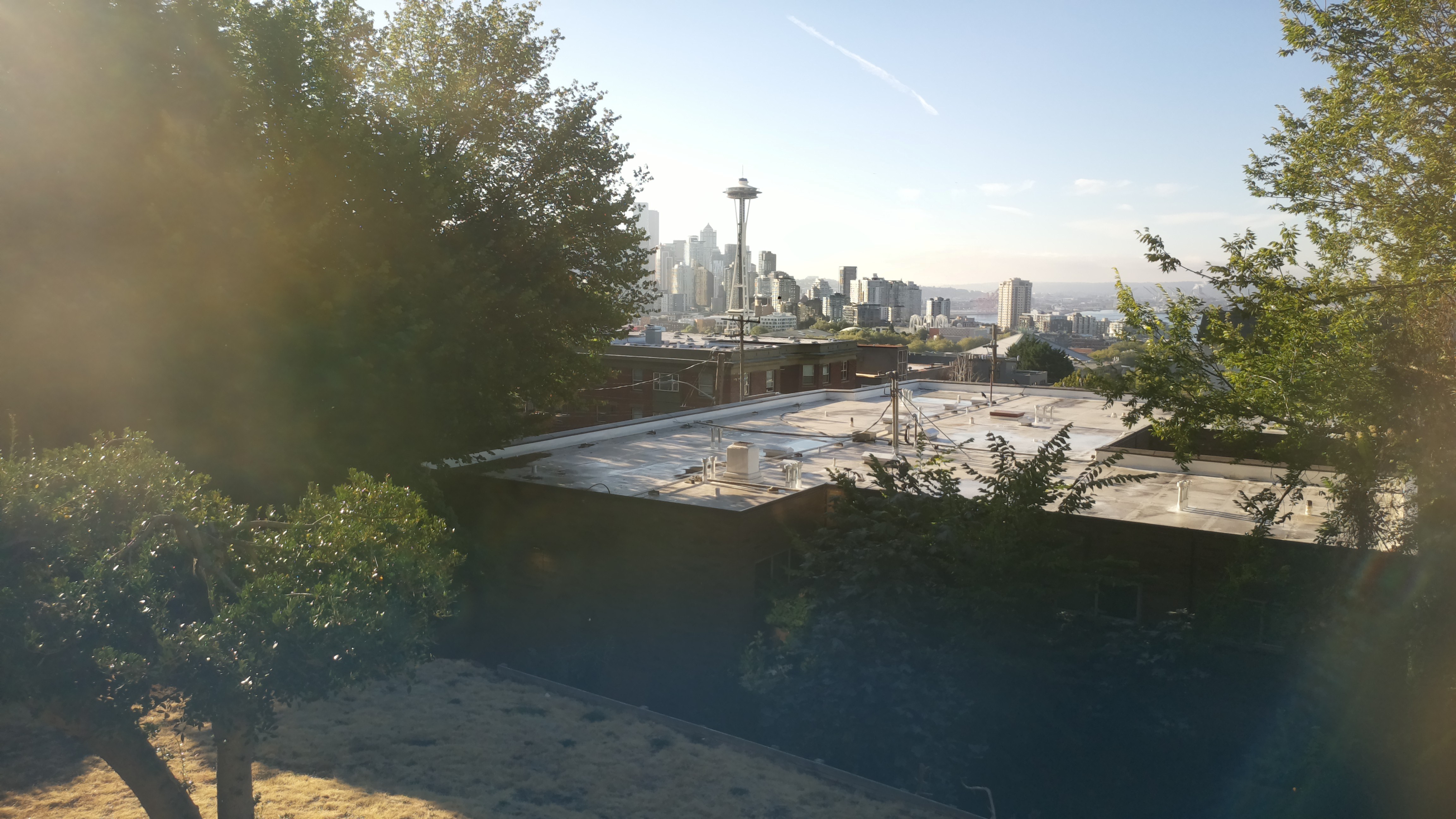 Mt. Rainier from Seattle — Monday, August 31