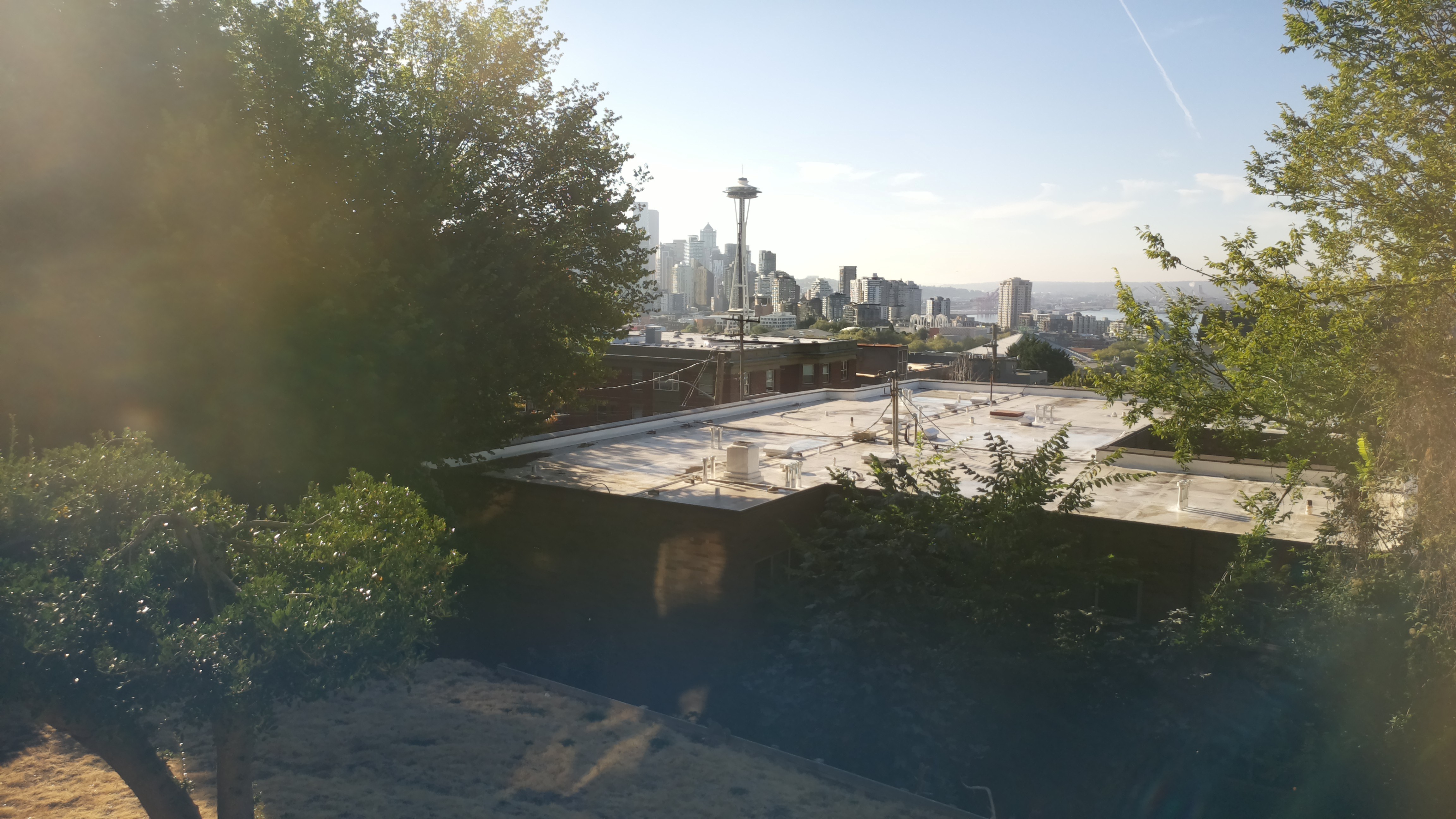 Mt. Rainier from Seattle — Monday, August 31