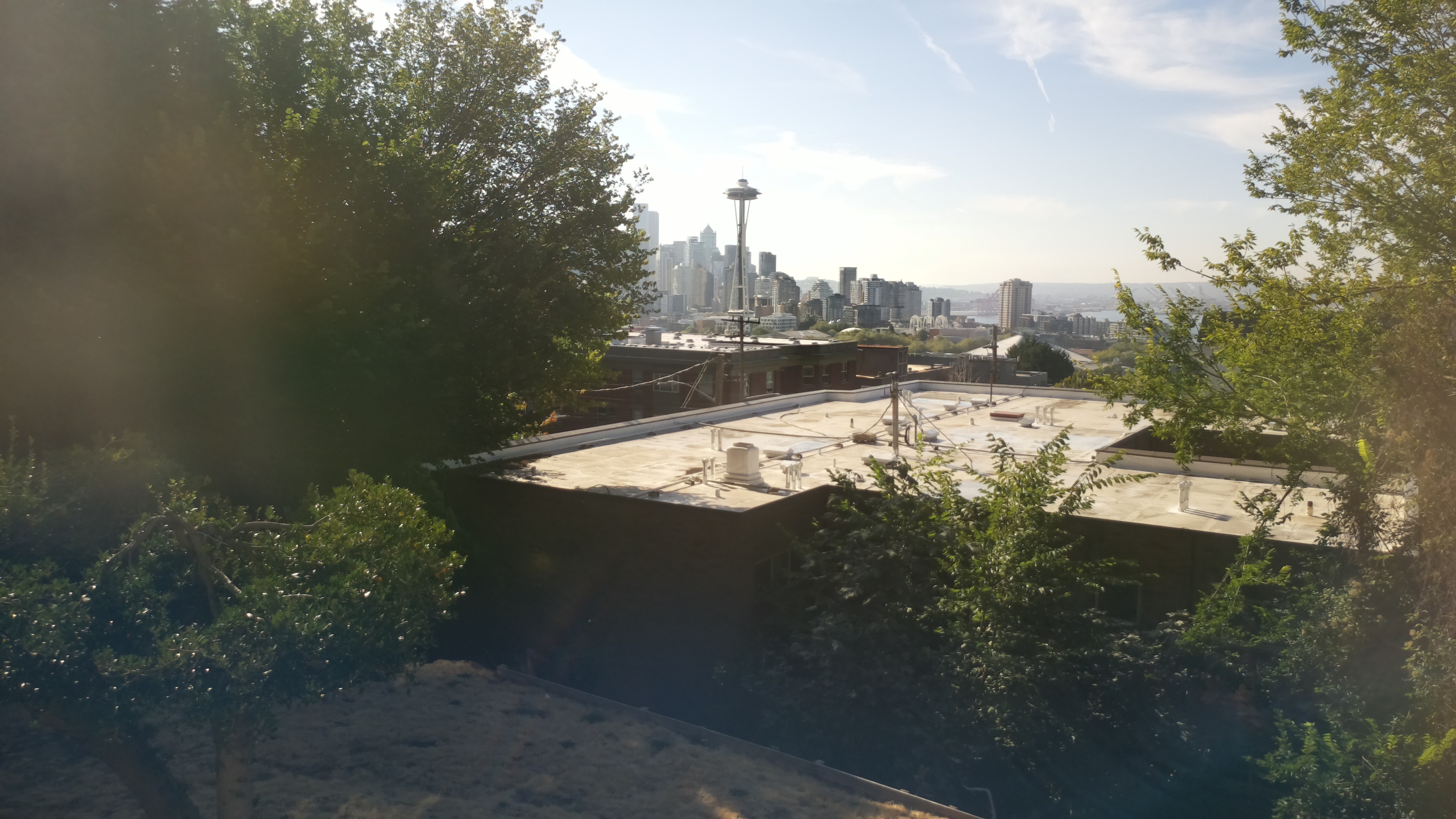 Mt. Rainier from Seattle — Monday, August 31